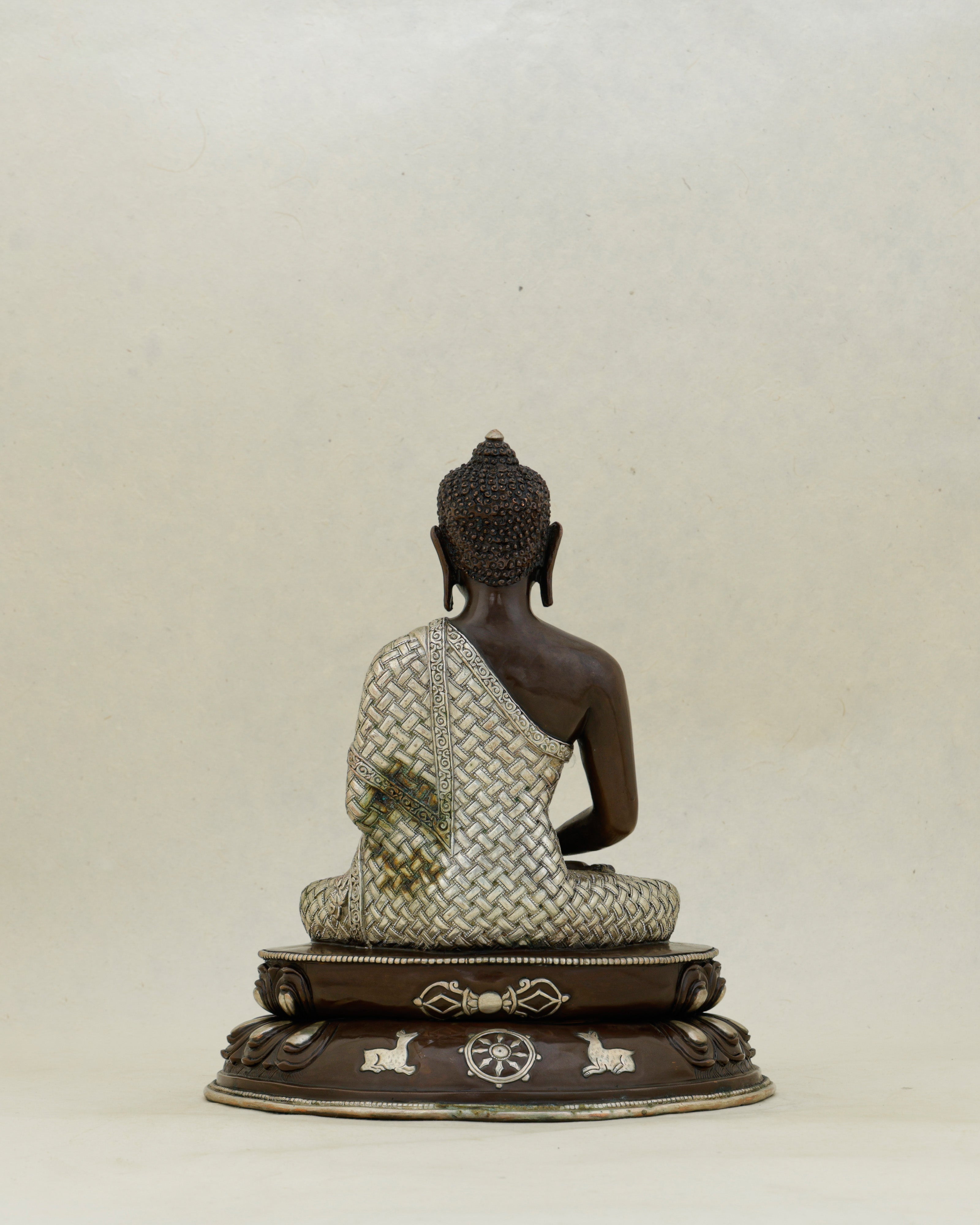 Dark as the Infinite, Bright as the Pure Land |&nbsp; Oxidized Amitabha Buddha From Nepal