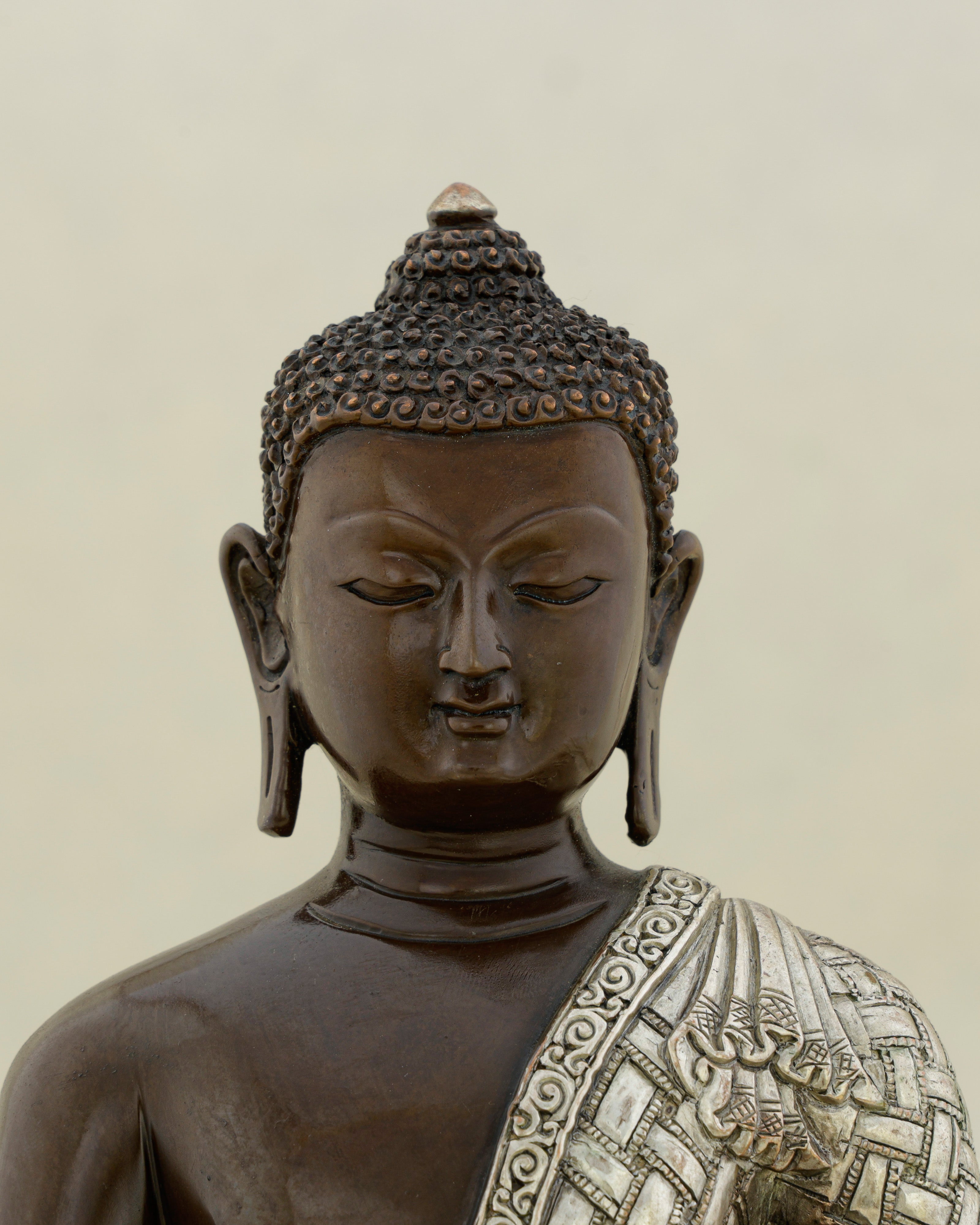 Dark as the Infinite, Bright as the Pure Land |&nbsp; Oxidized Amitabha Buddha From Nepal
