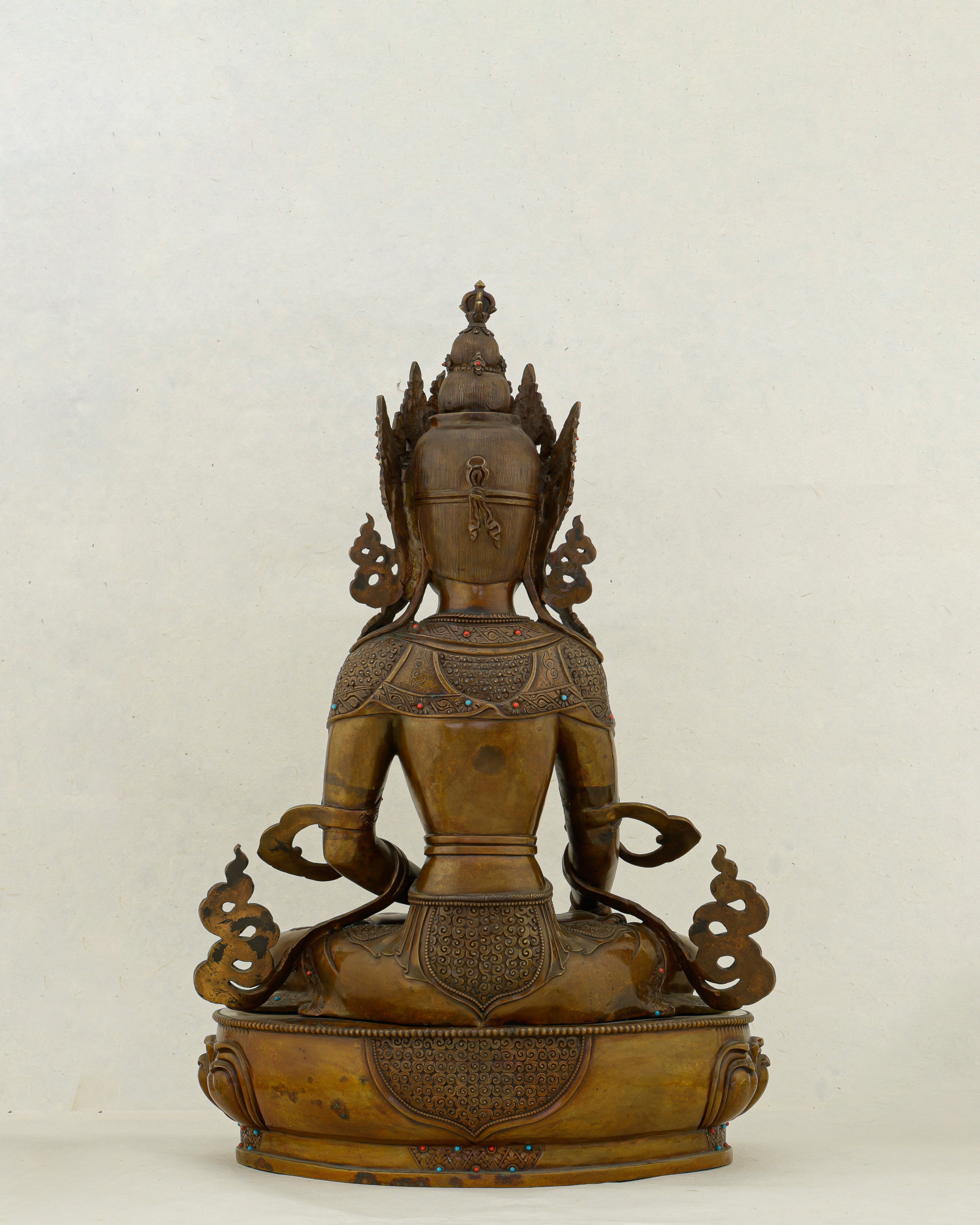 Crowned in Copper, Rooted in Power | Nepalese Oxidized Mitrugpa That Purifies Every Space