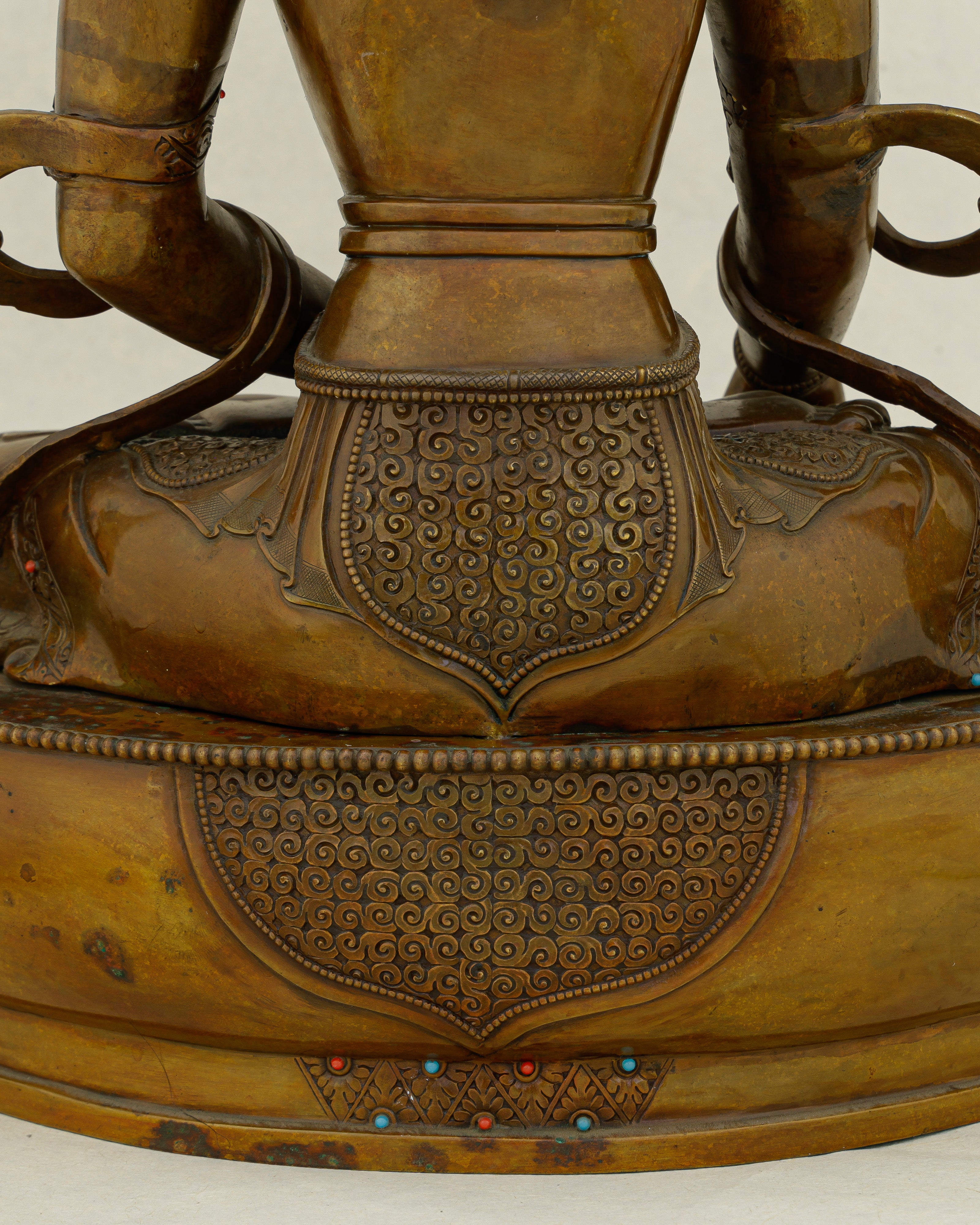 Crowned in Copper, Rooted in Power | Nepalese Oxidized Mitrugpa That Purifies Every Space