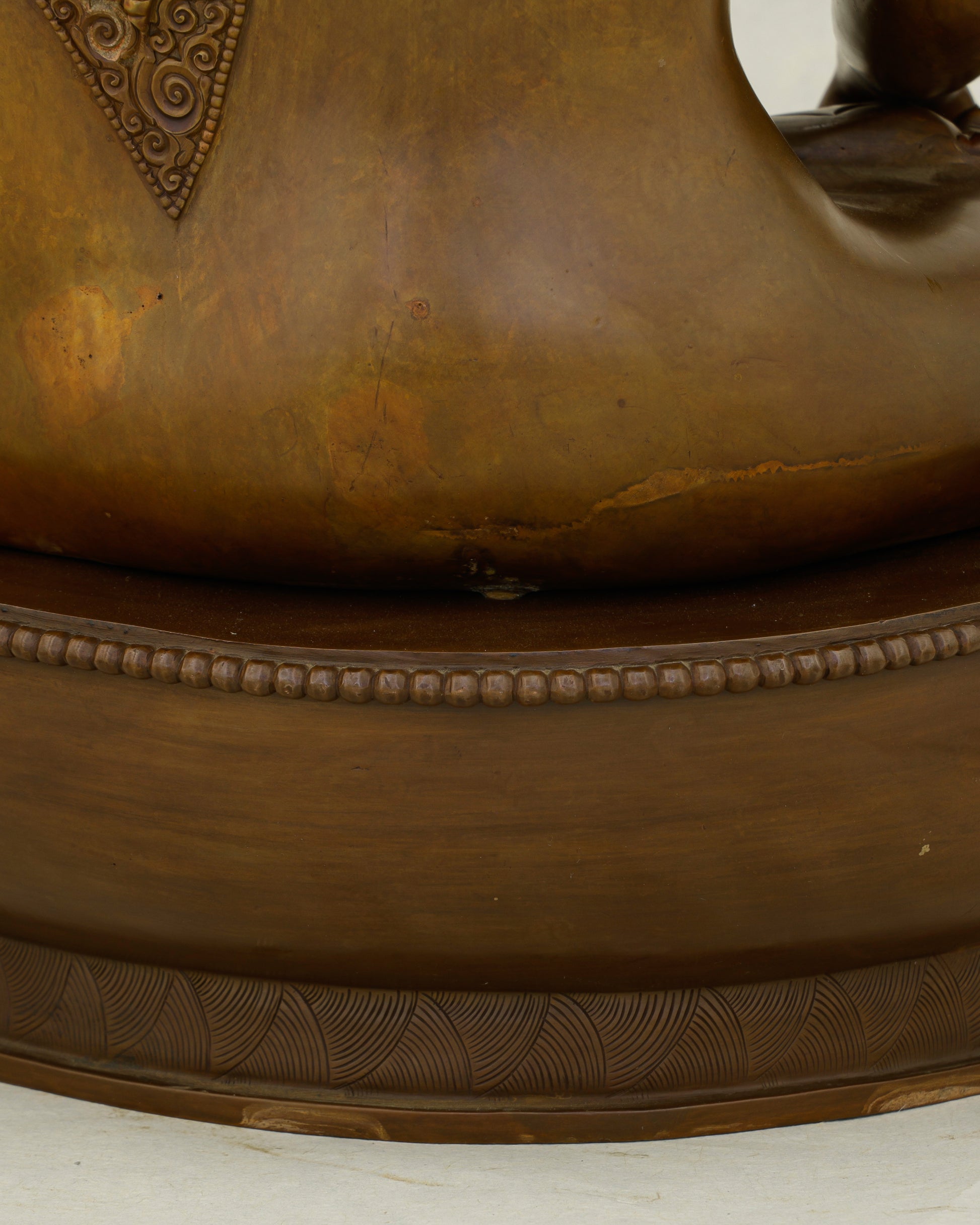 Silence Cast in Copper | Nepalese Oxidized Sakyamuni Buddha That Commands Every Room - Authentic Handcrafted Statue