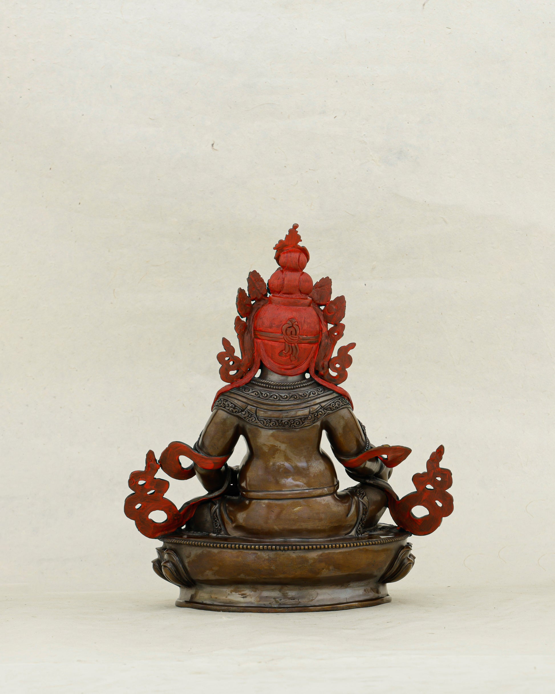Dark, Powerful, and Overflowing | Nepalese Oxidized Dzambhala Statue That Unlocks Abundance - Authentic Handcrafted Statue