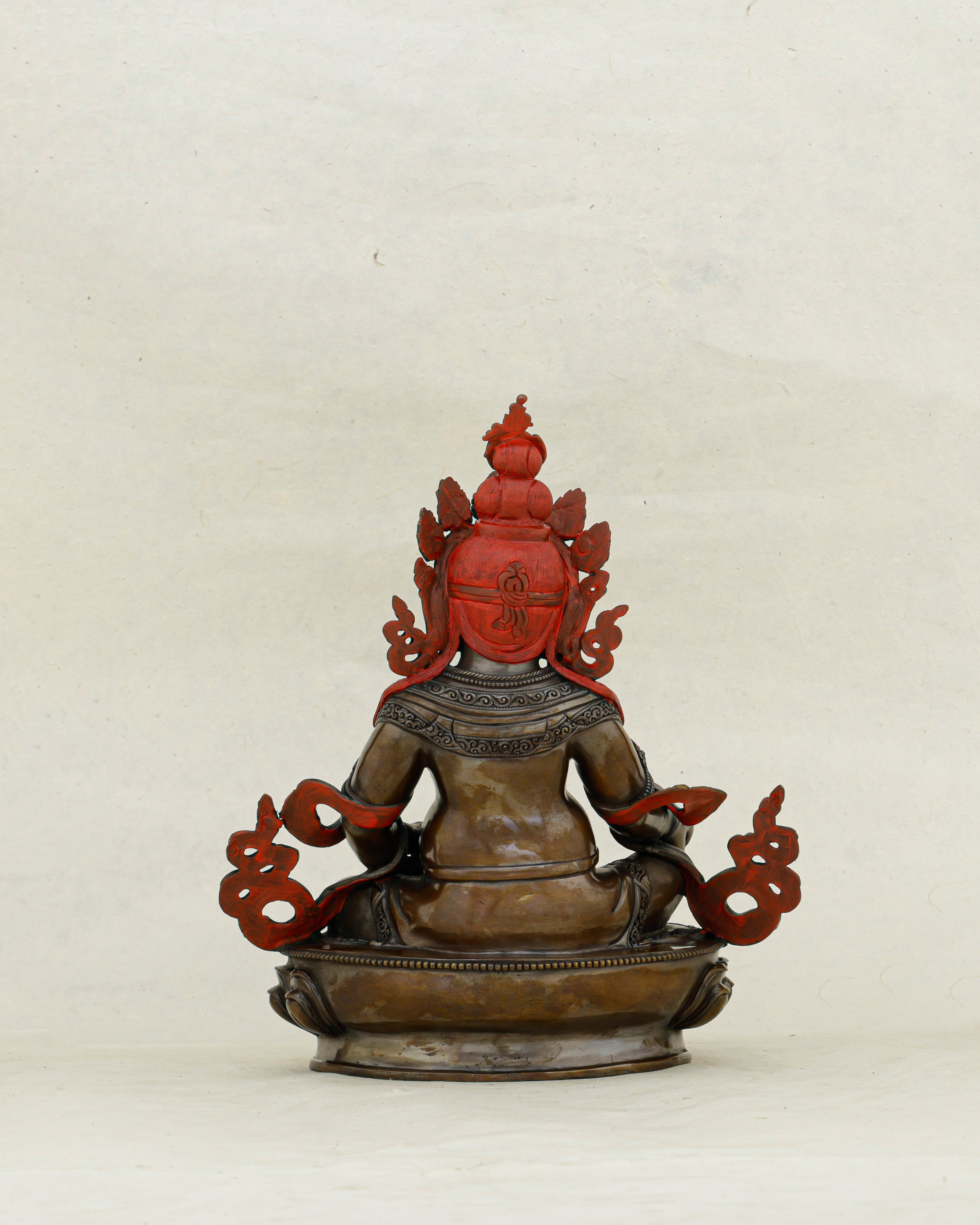 Dark, Powerful, and Overflowing | Nepalese Oxidized Dzambhala Statue That Unlocks Abundance