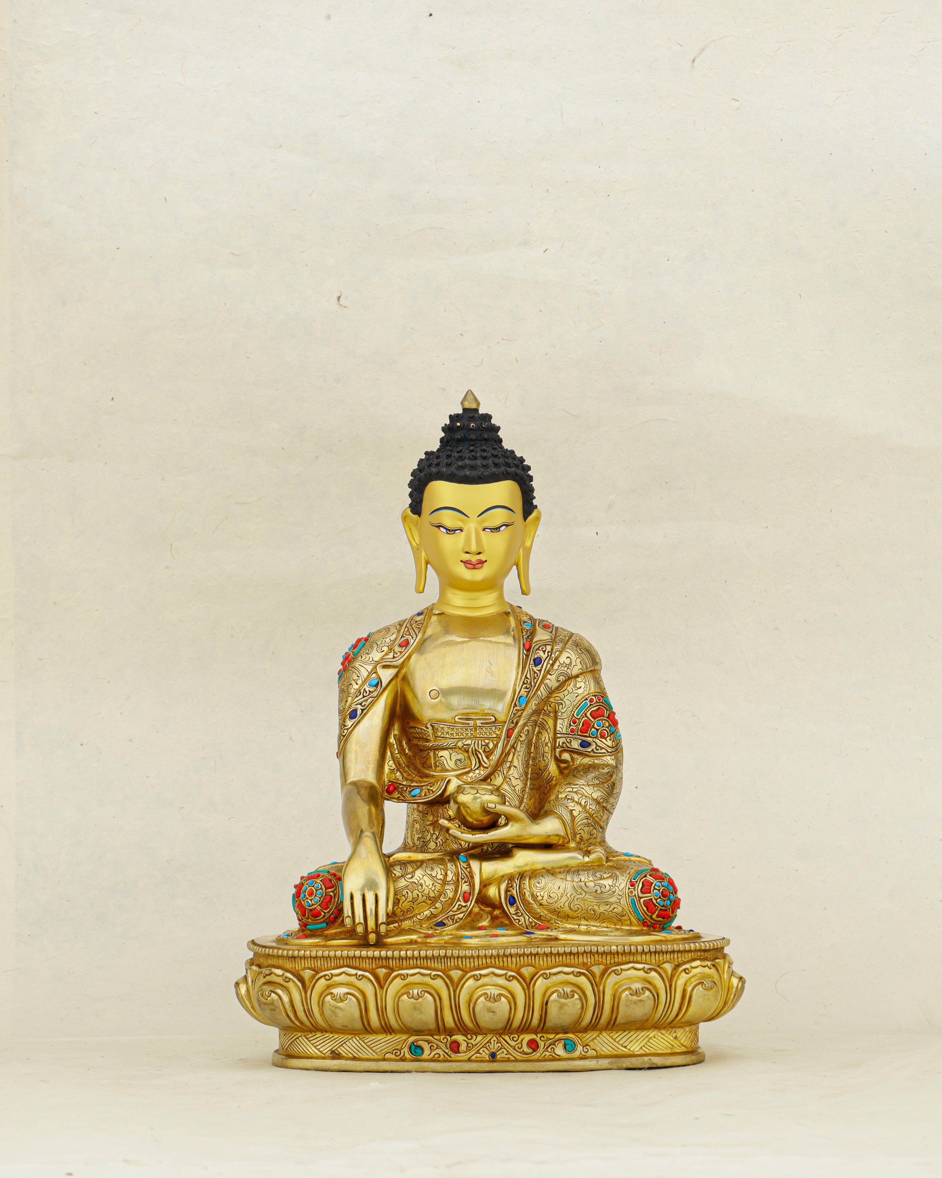 Gold Upon Gold, Truth Upon Truth | Nepalese 24K Sakyamuni Buddha That Illuminates Every Space