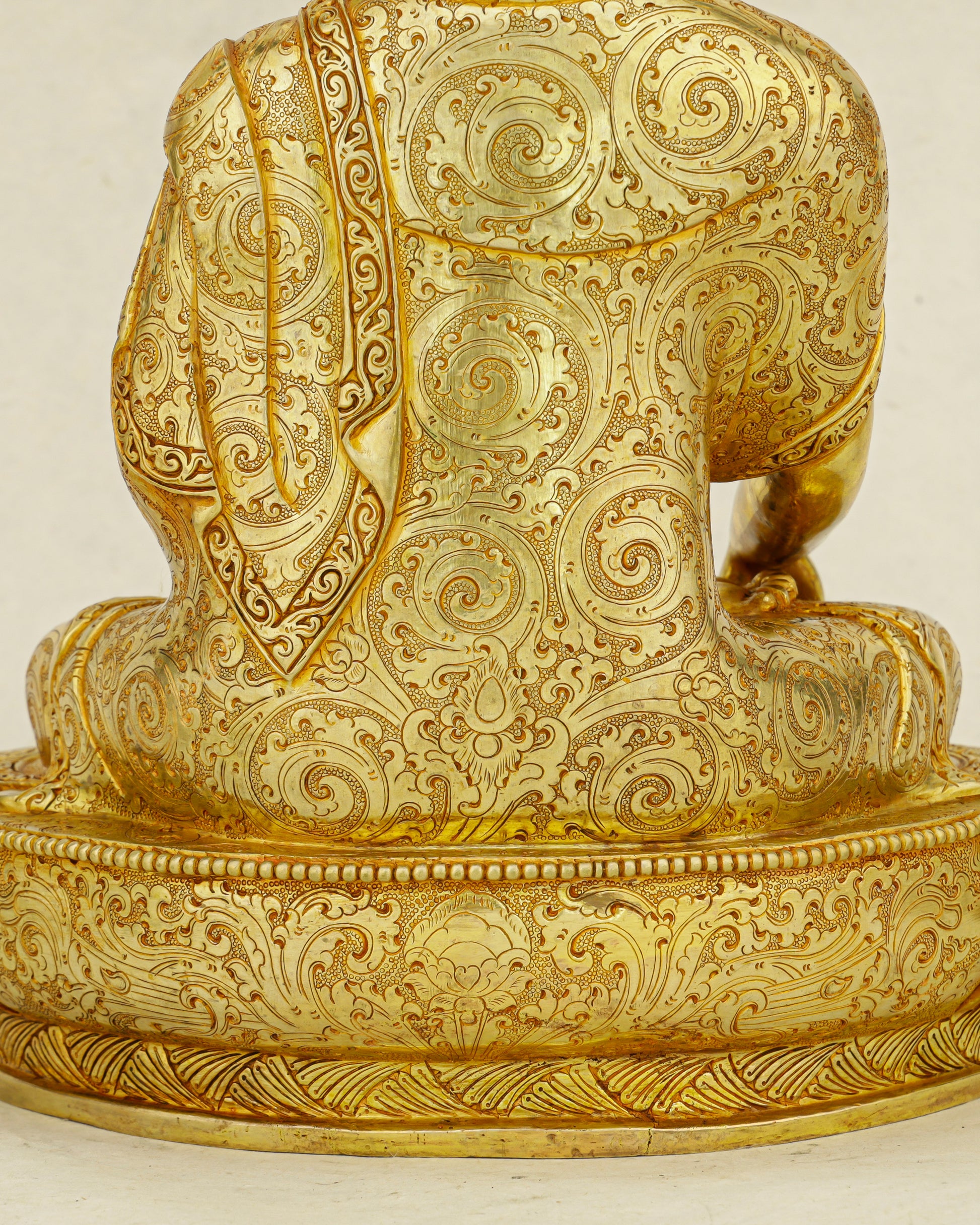 Where Stillness Becomes Gold | Nepalese 24K Sakyamuni Buddha - Authentic Handcrafted Statue