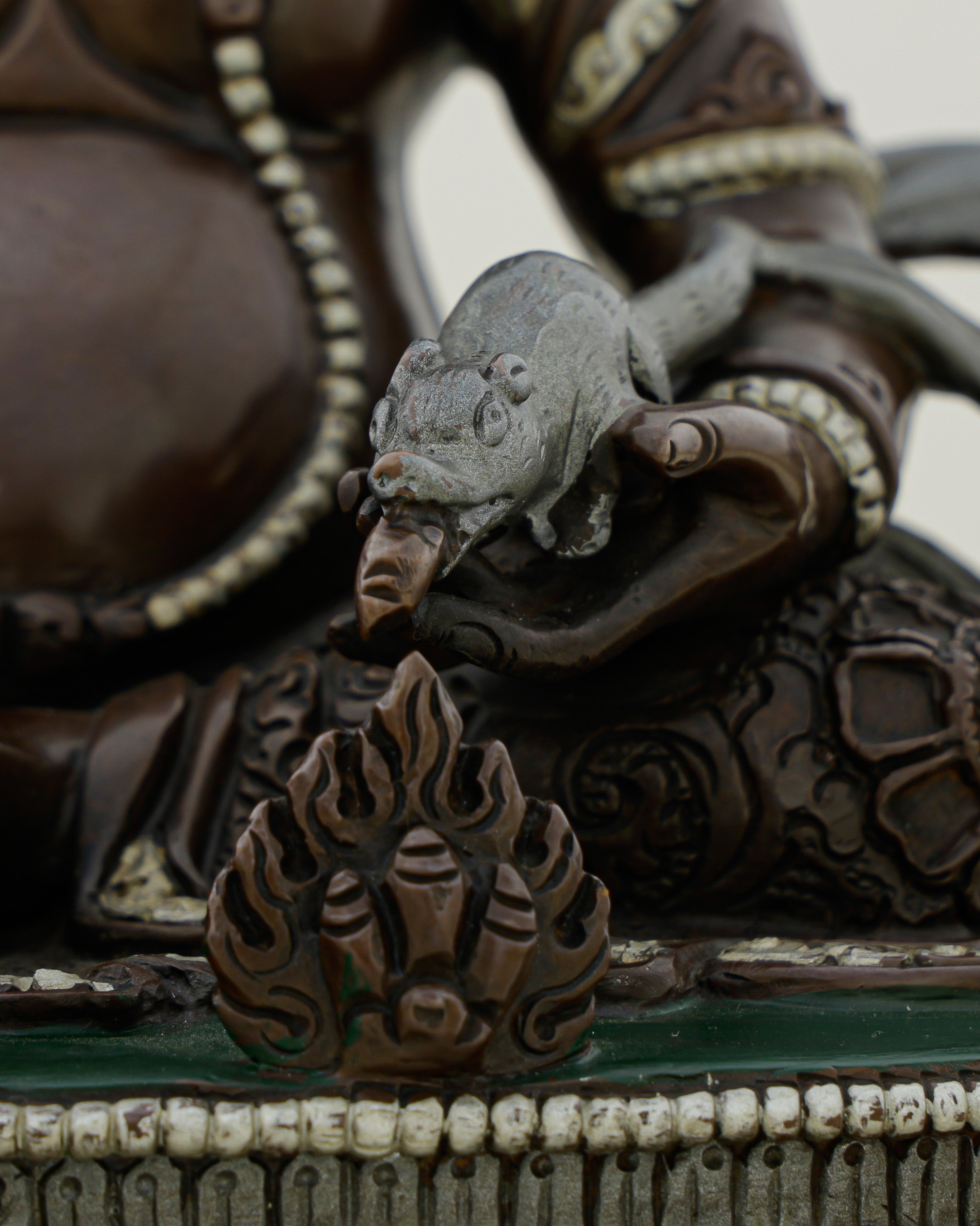The God of Wealth Who Dissolves All Poverty | Oxidized Dzambhala From Nepal