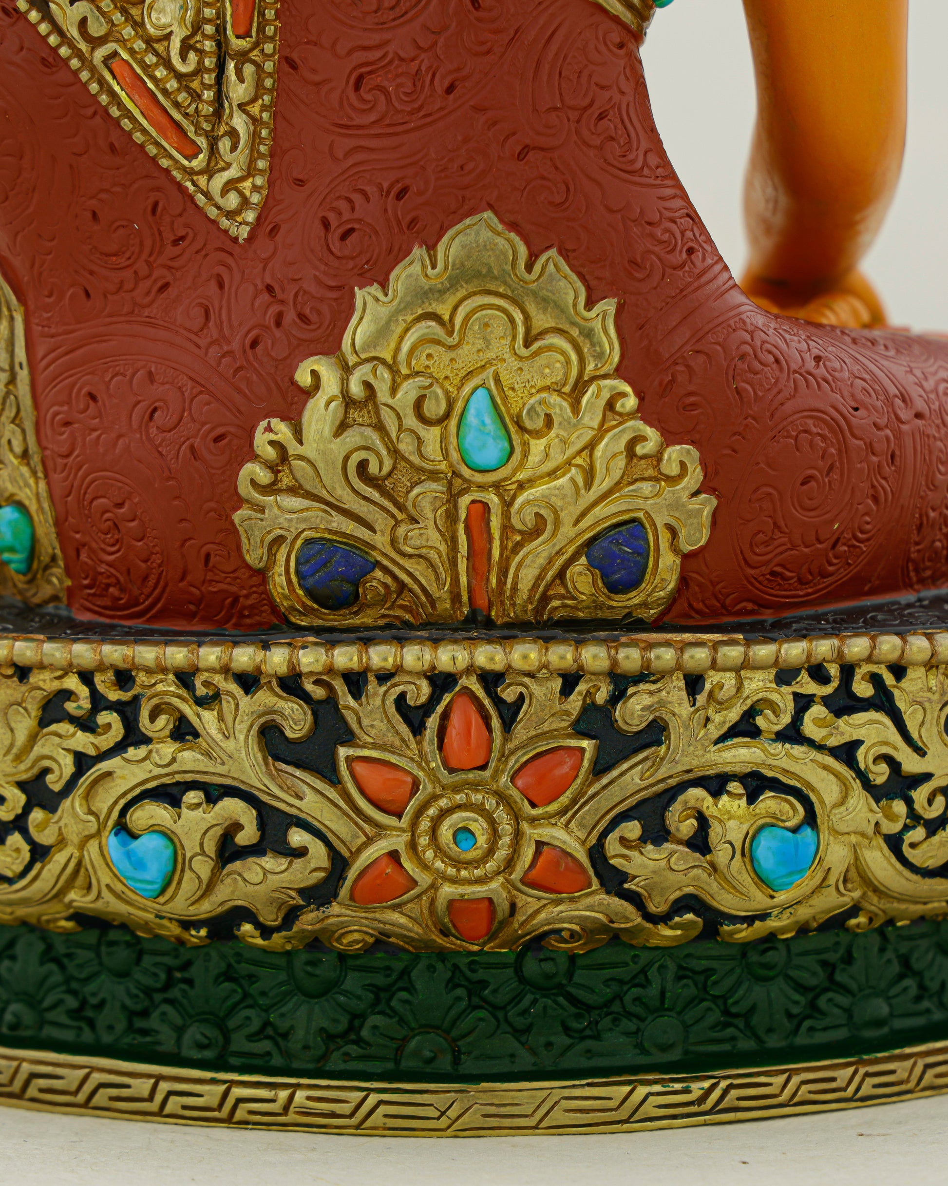Big Presence in a Small Form | Hand Painted Sakyamuni Buddha Statue - Authentic Handcrafted Statue