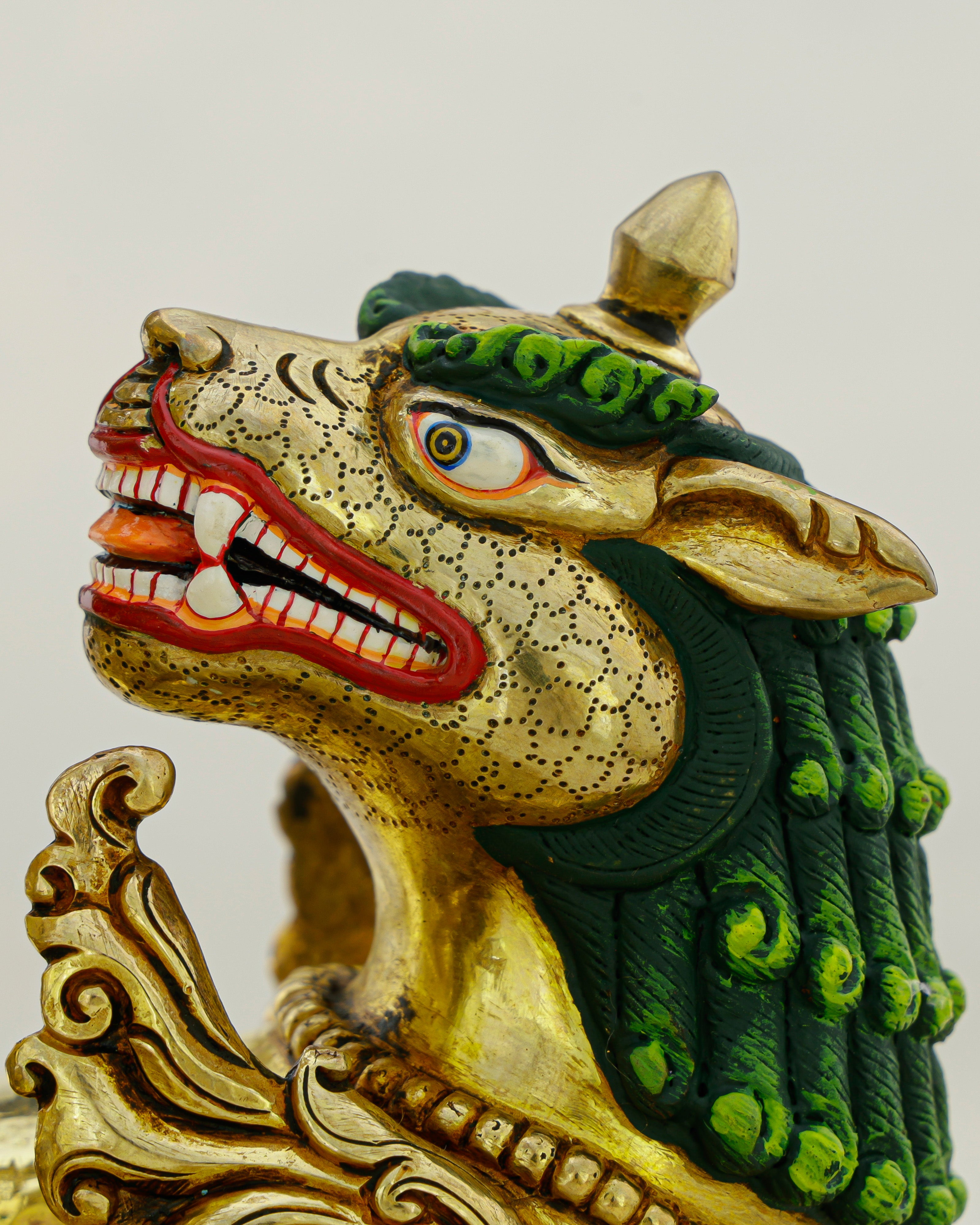 The Wisdom Roar That Shakes the World | 24K Gilded Simhanada Manjushri