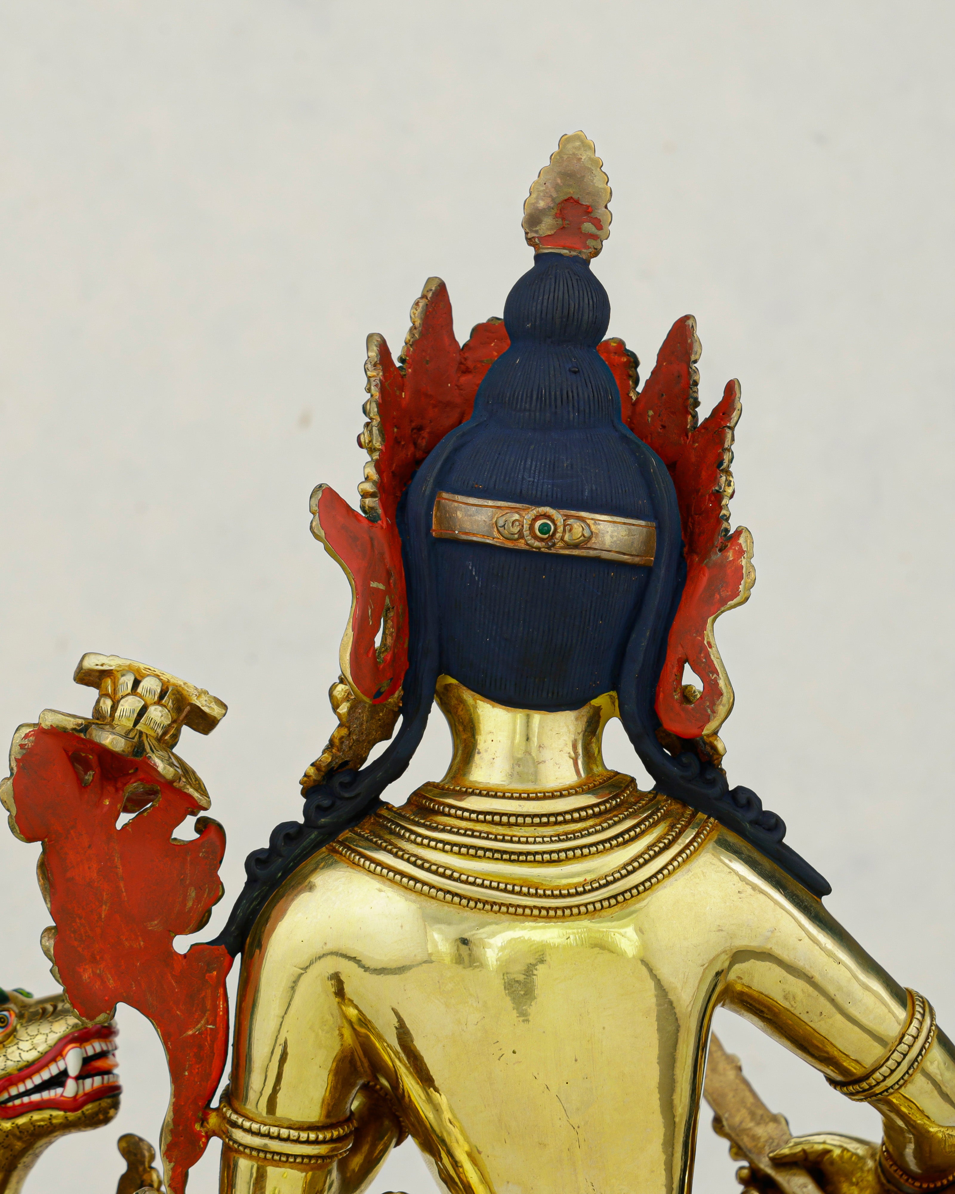 The Wisdom Roar That Shakes the World | 24K Gilded Simhanada Manjushri