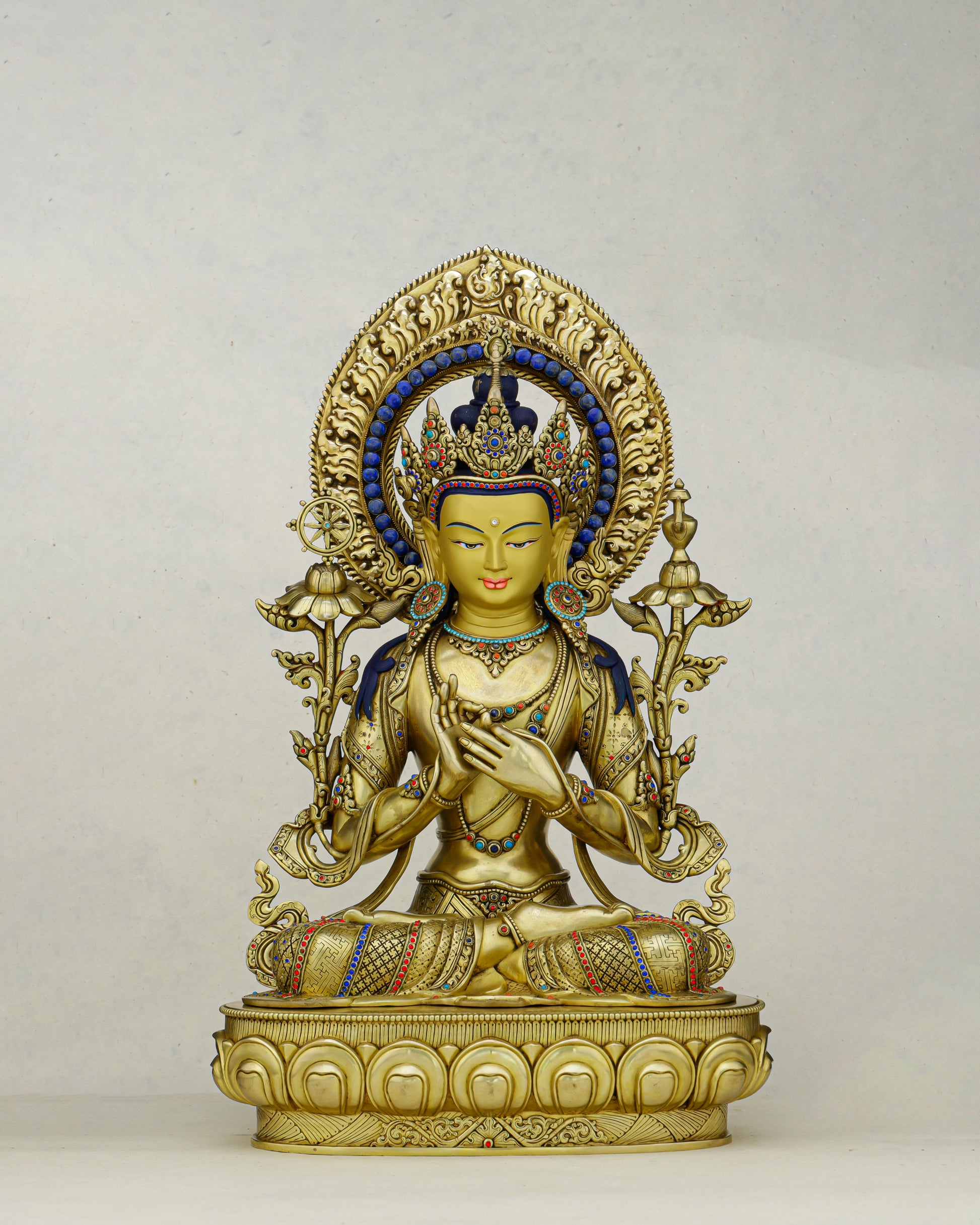 The Buddha Yet to Come | Handcrafted Maitreya Buddha Statue from Nepal - Authentic Handcrafted Statue