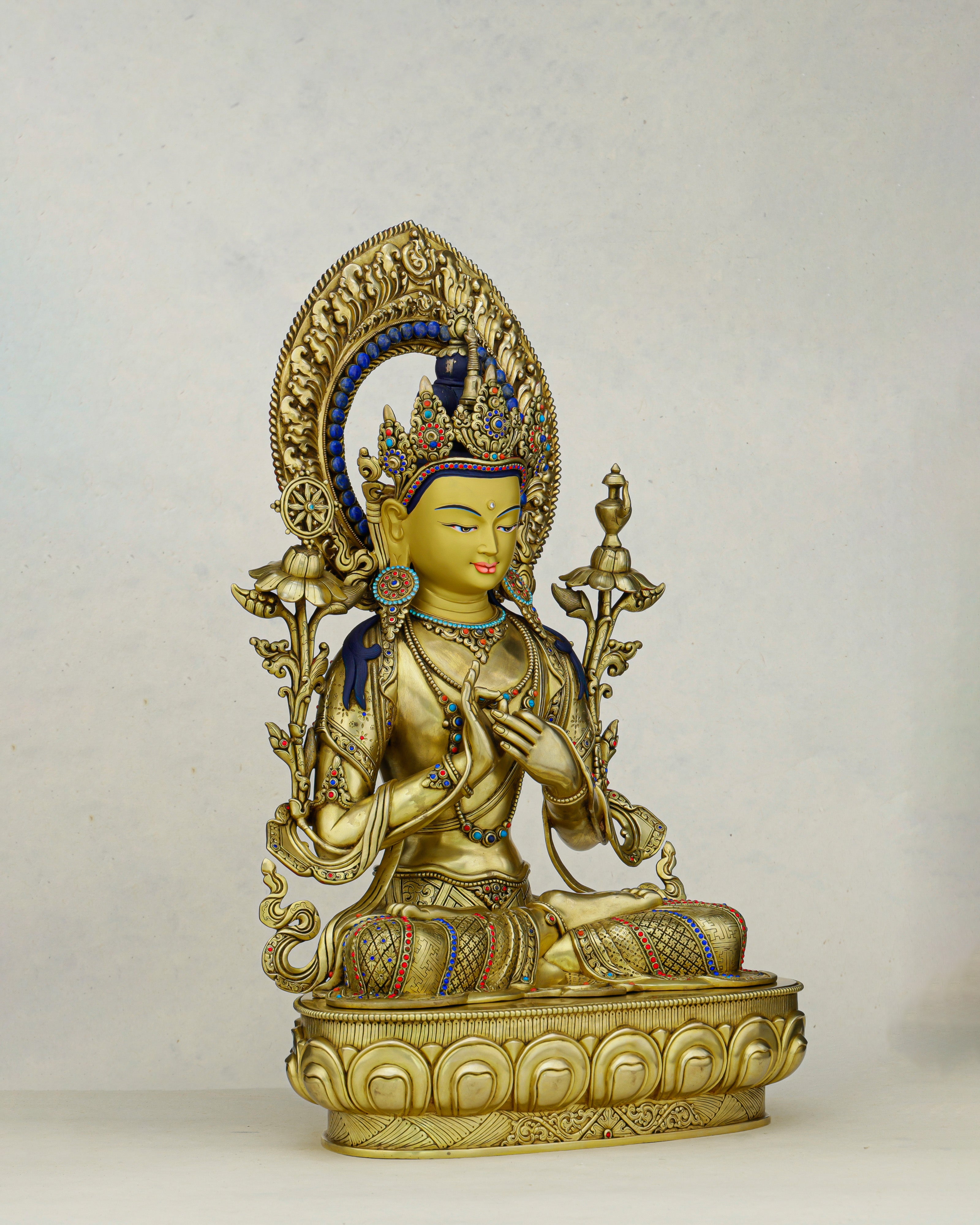 The Buddha Yet to Come | Handcrafted Maitreya Buddha Statue from Nepal