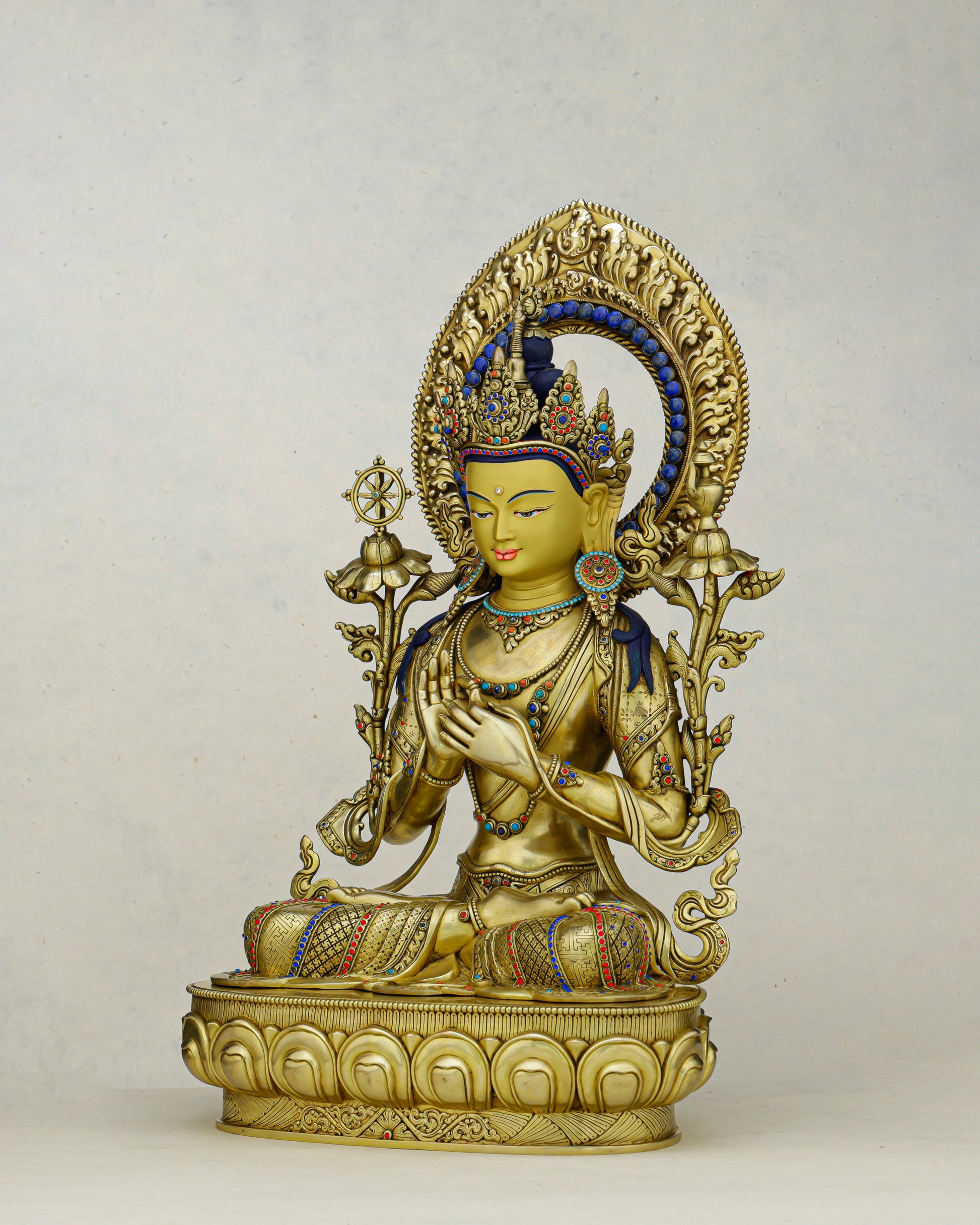 The Buddha Yet to Come | Handcrafted Maitreya Buddha Statue from Nepal - Authentic Handcrafted Statue