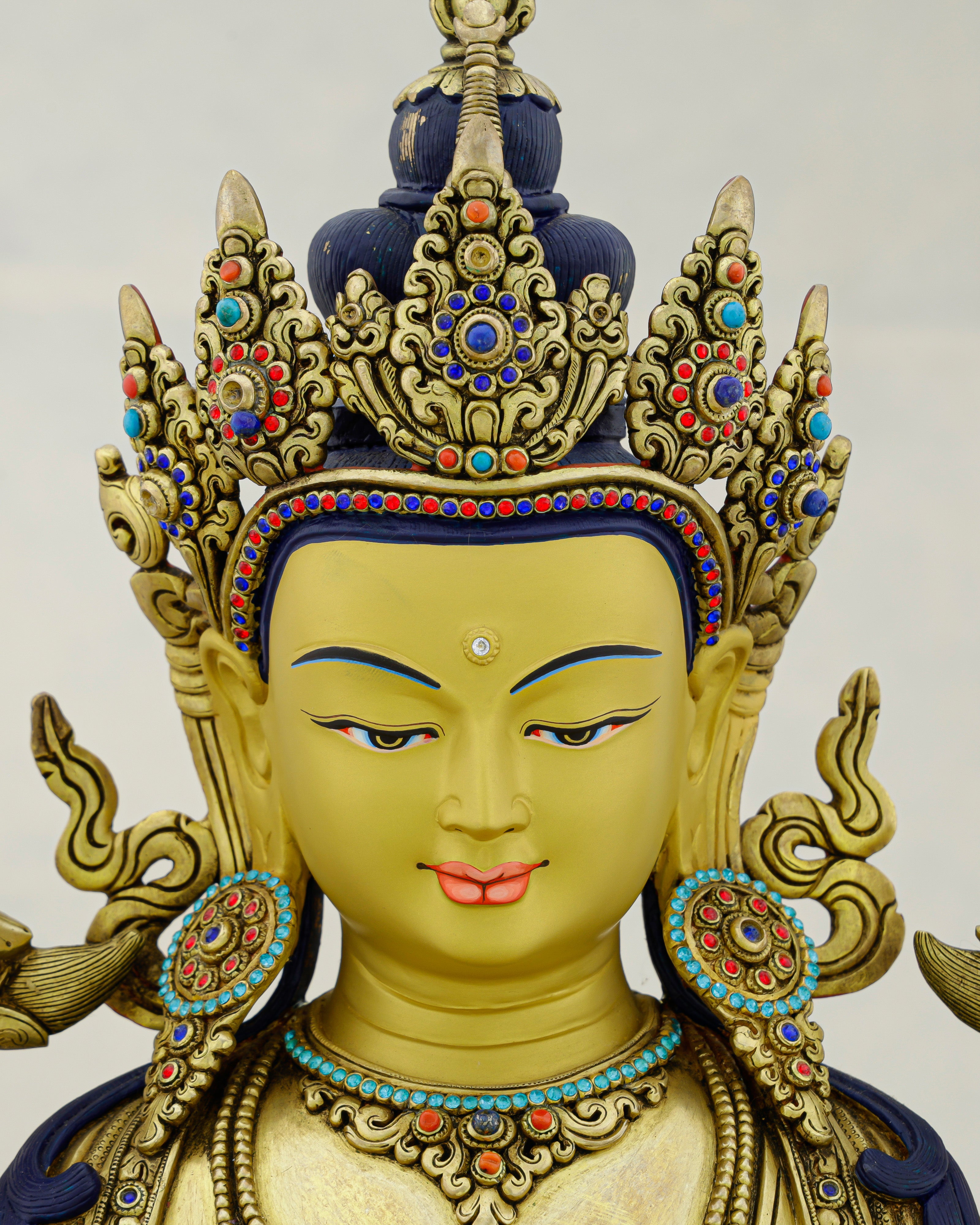 The Buddha Yet to Come | Handcrafted Maitreya Buddha Statue from Nepal