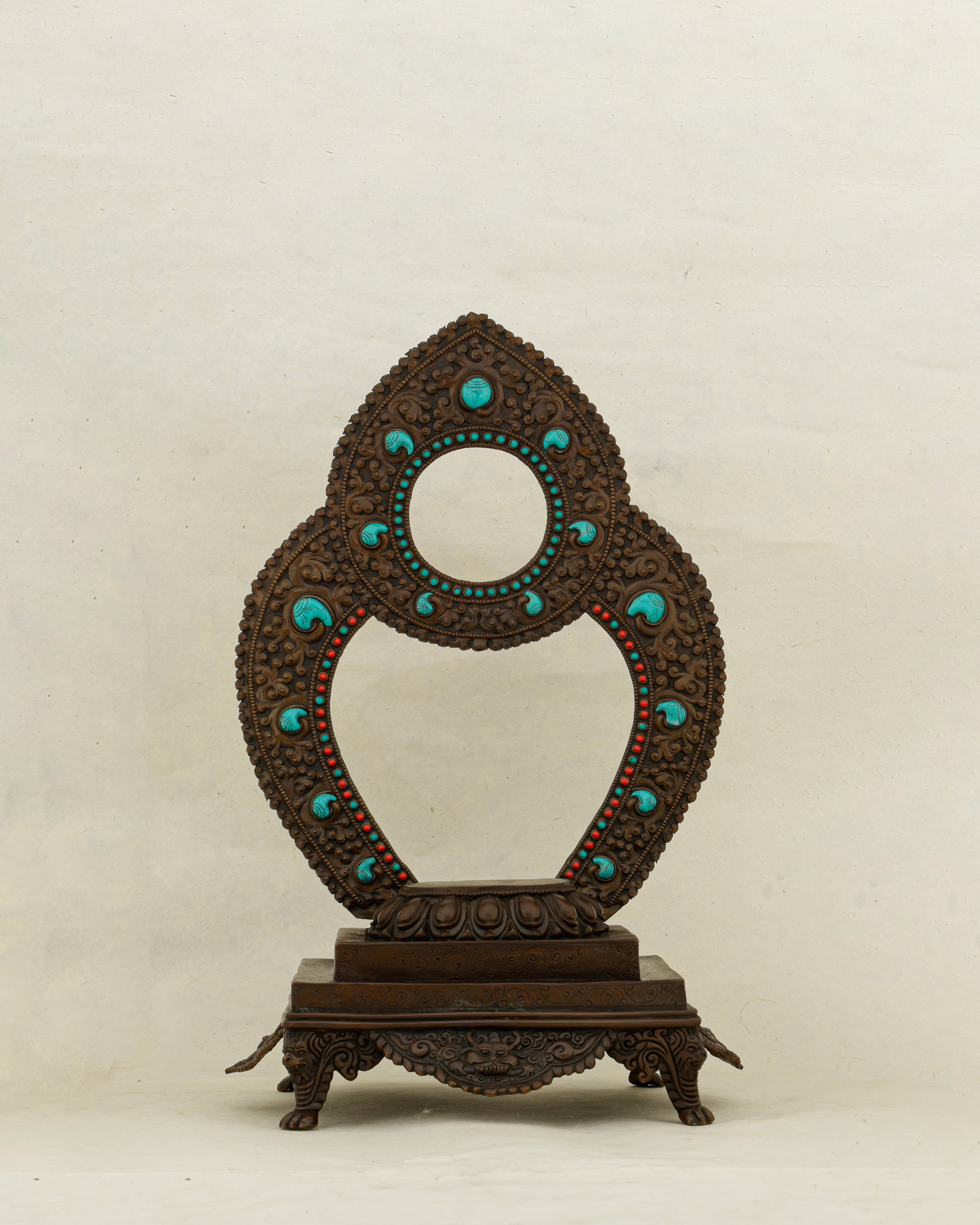 She Stands and the World Softens | Nepalese Oxidized Standing Tara - Authentic Handcrafted Statue