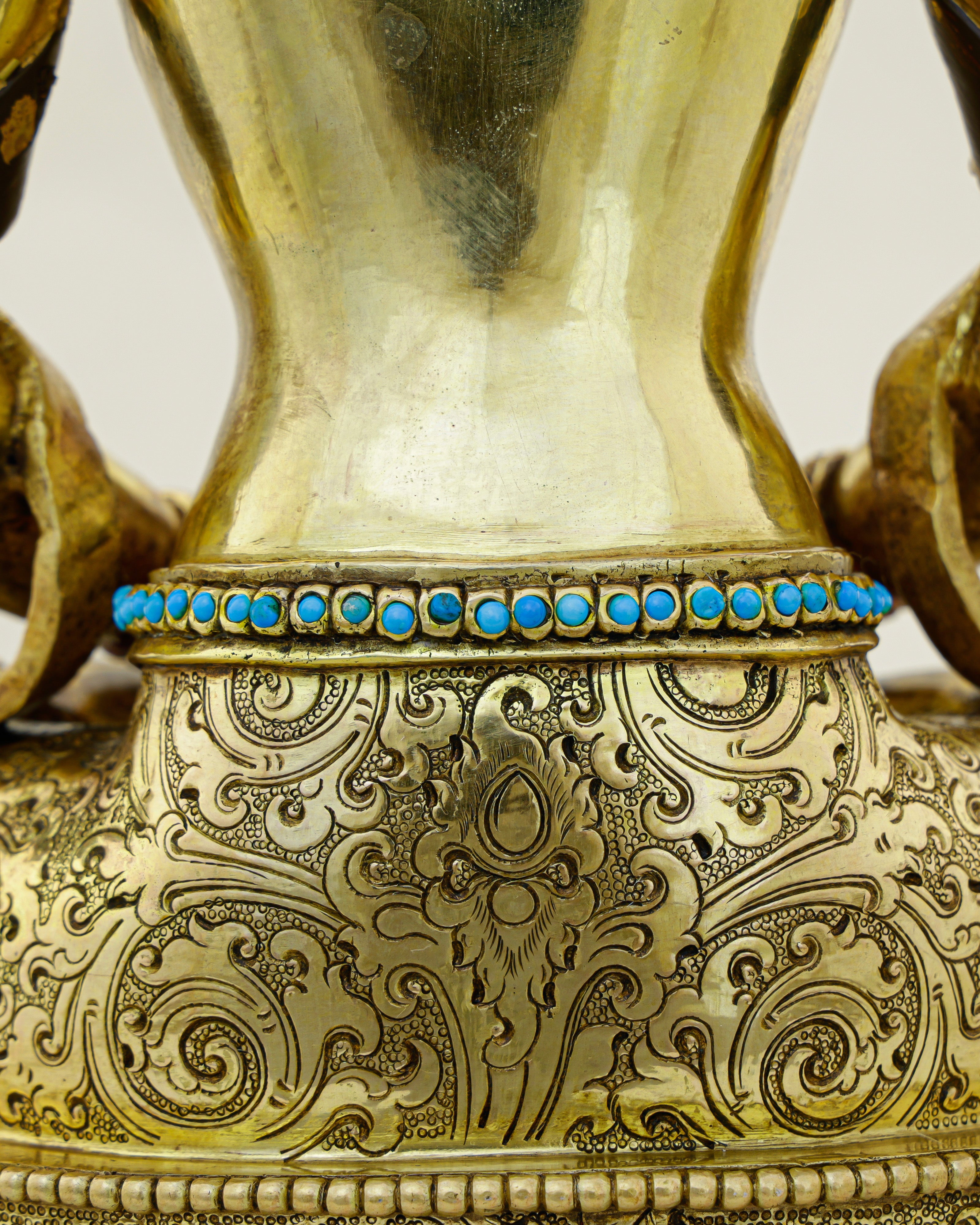 Gilded in Gold, Boundless in Life | Nepalese 24K Amitayus Statue That Blesses Every Breath