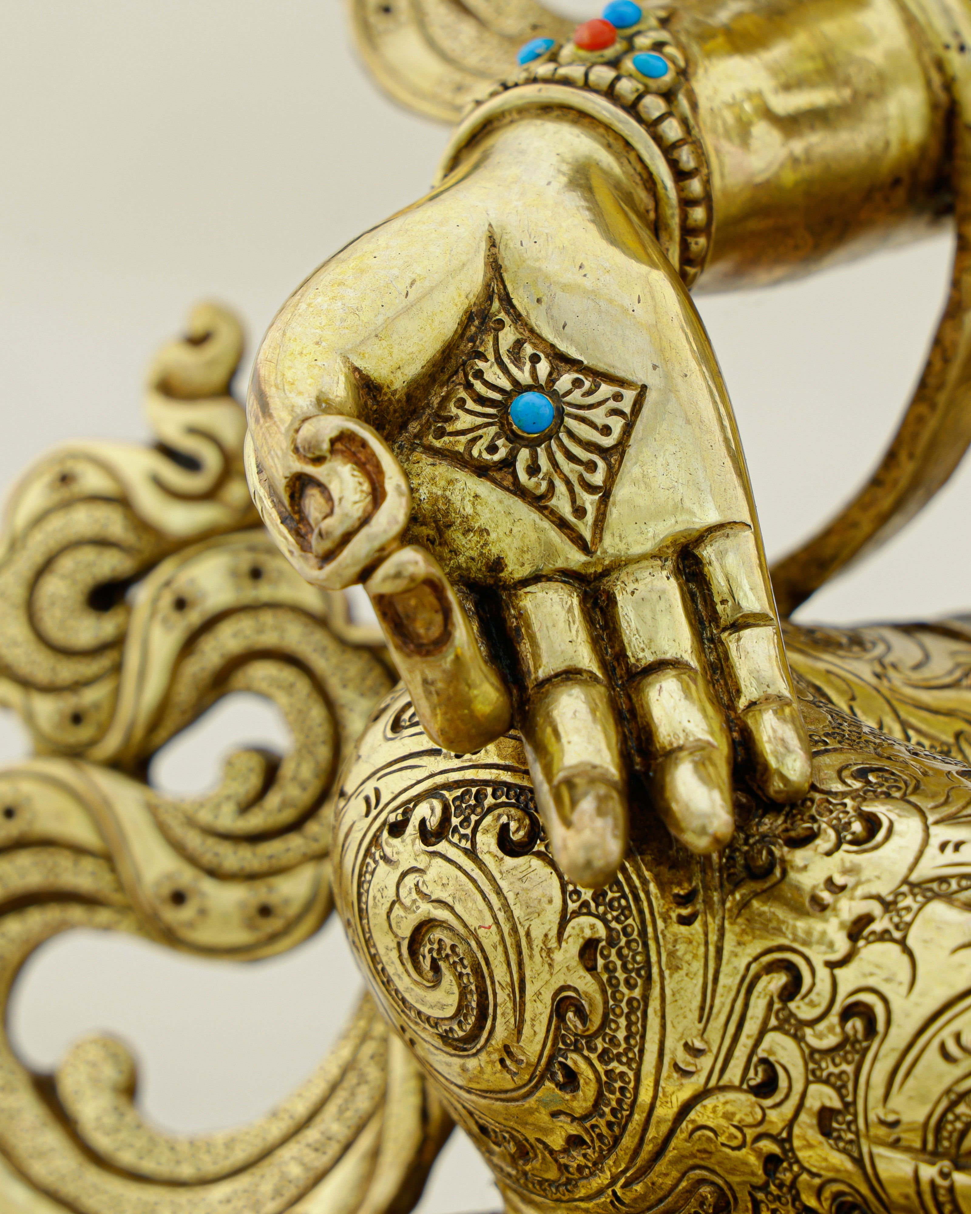 Swift as Grace, Bright as Gold | Nepalese 24K Green Tara Statue That Answers Every Call