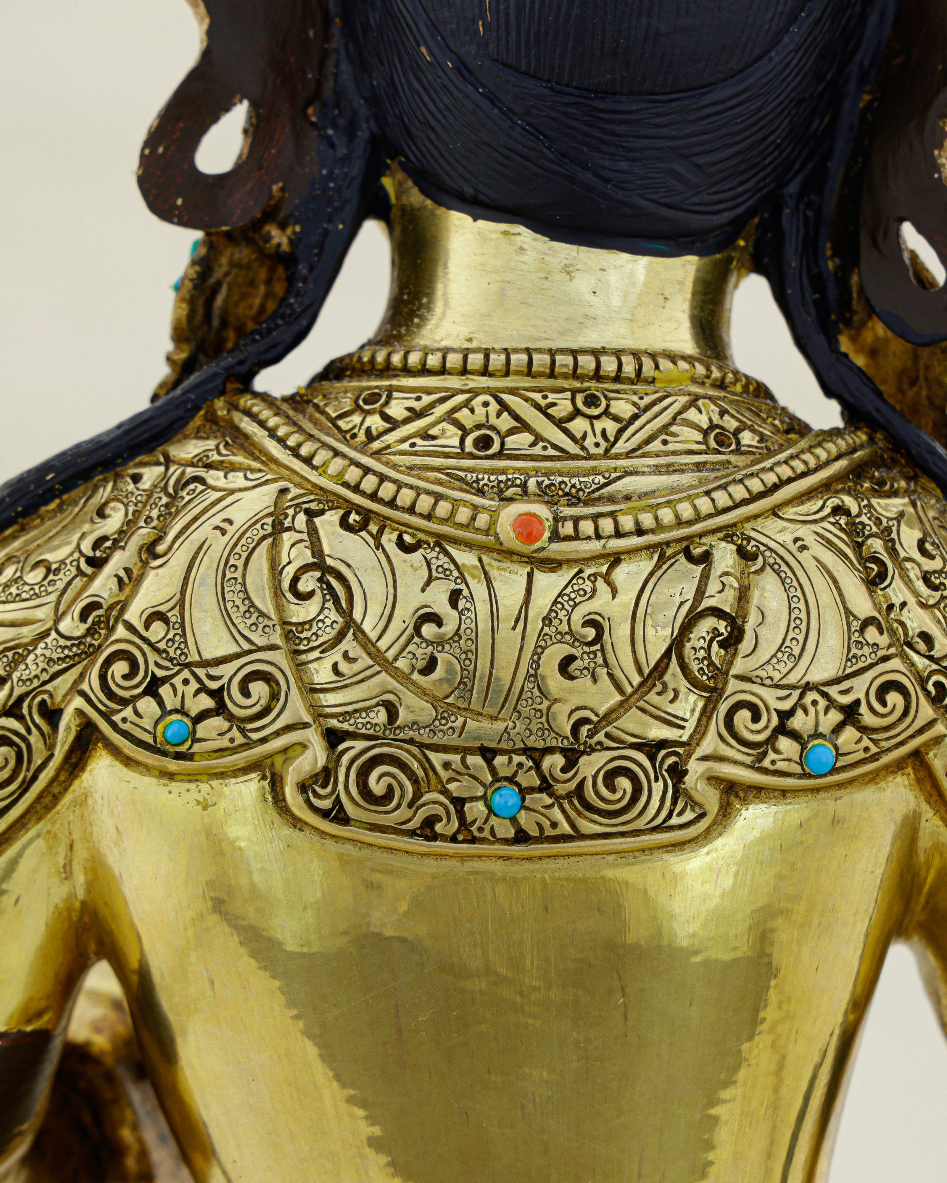 Swift as Grace, Bright as Gold | Nepalese 24K Green Tara Statue That Answers Every Call