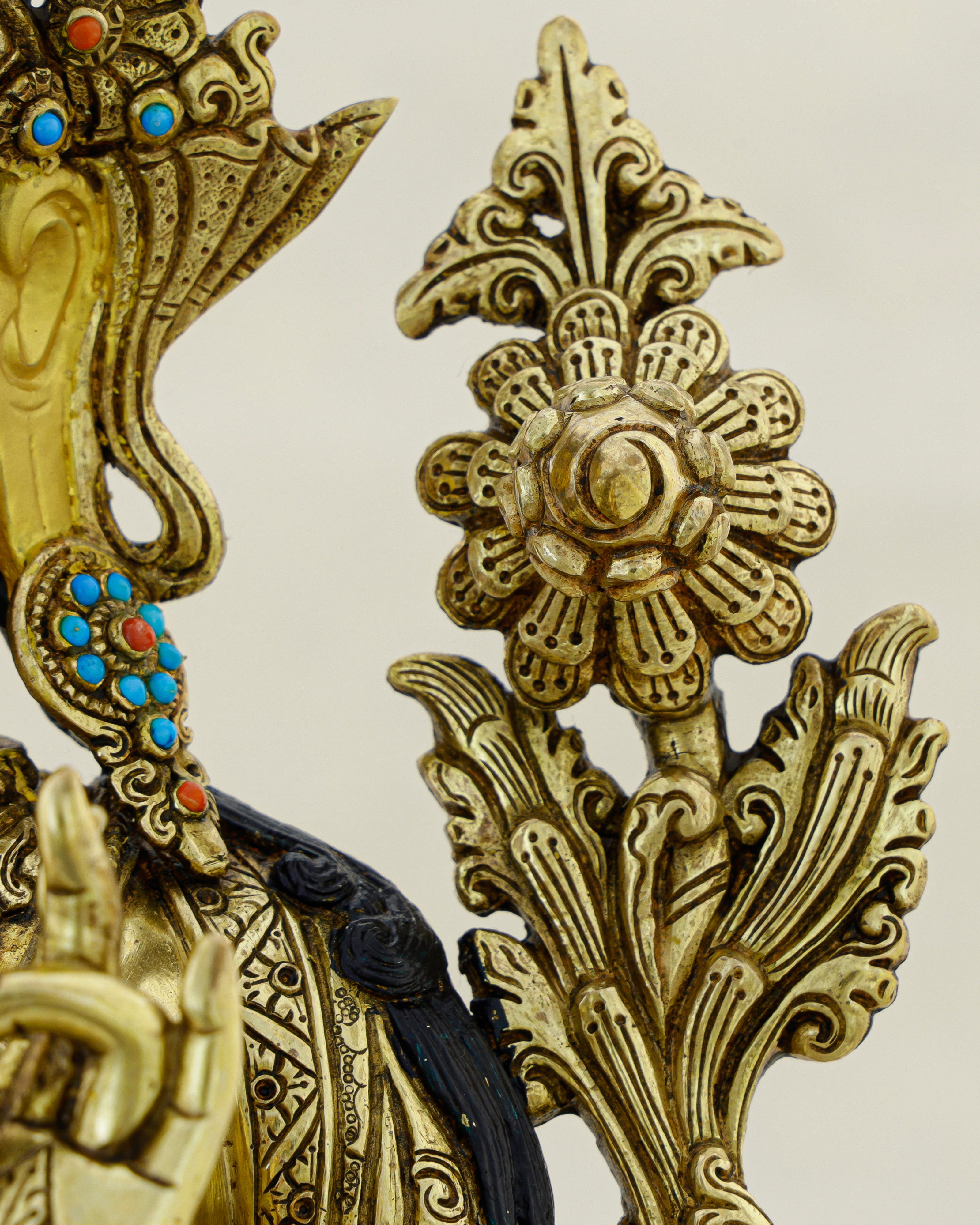 Swift as Grace, Bright as Gold | Nepalese 24K Green Tara Statue That Answers Every Call