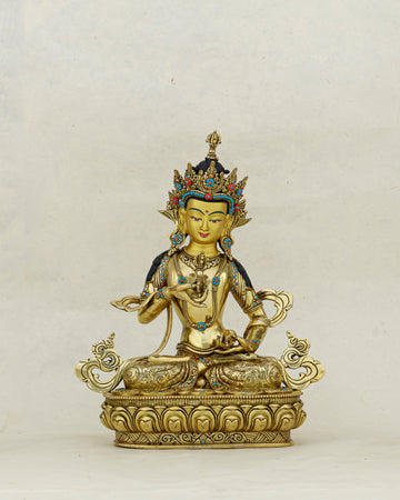 Pure as Gold, Powerful as Lightning | Nepalese 24K Vajrasattva Statue That Purifies All