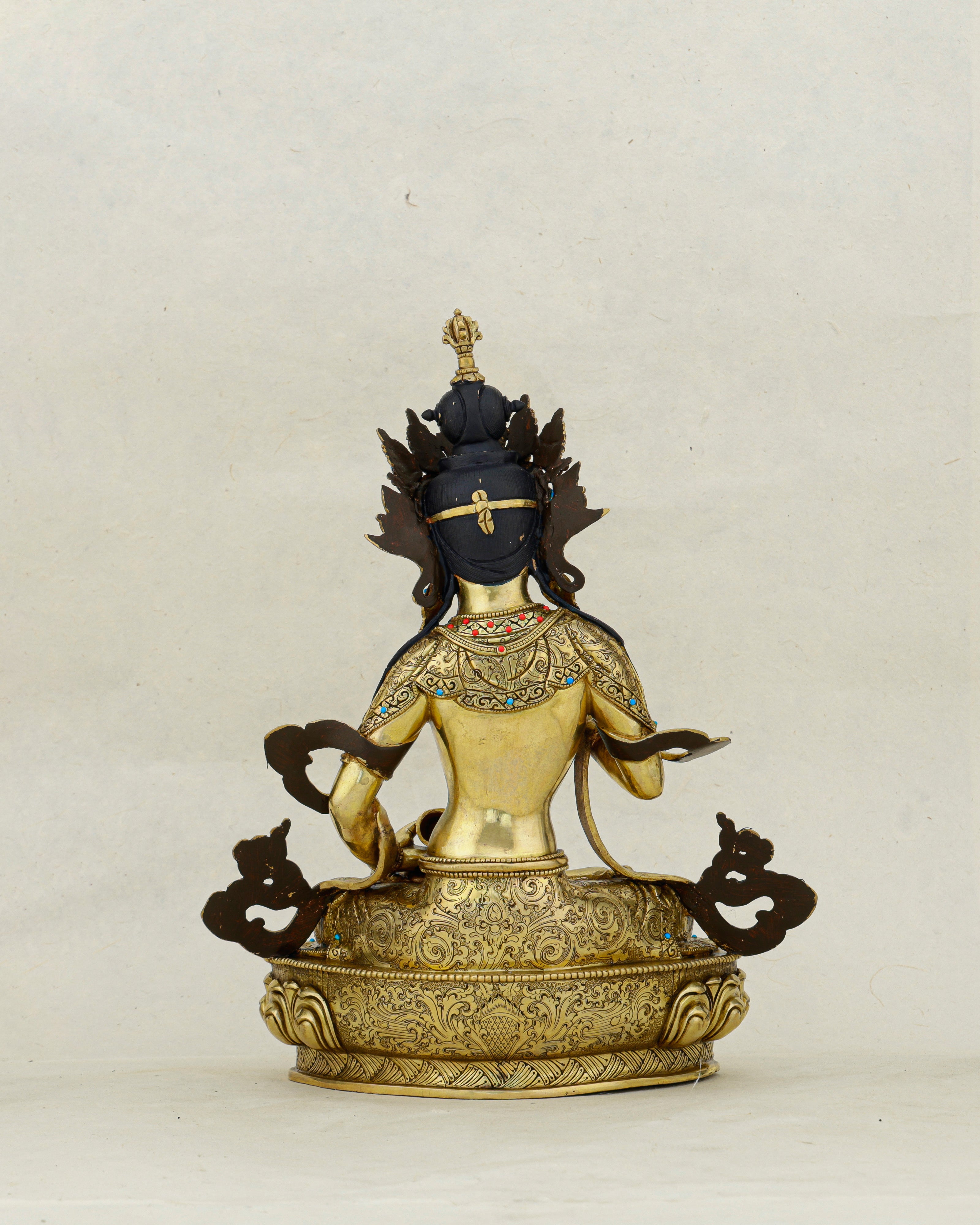 Pure as Gold, Powerful as Lightning | Nepalese 24K Vajrasattva Statue That Purifies All