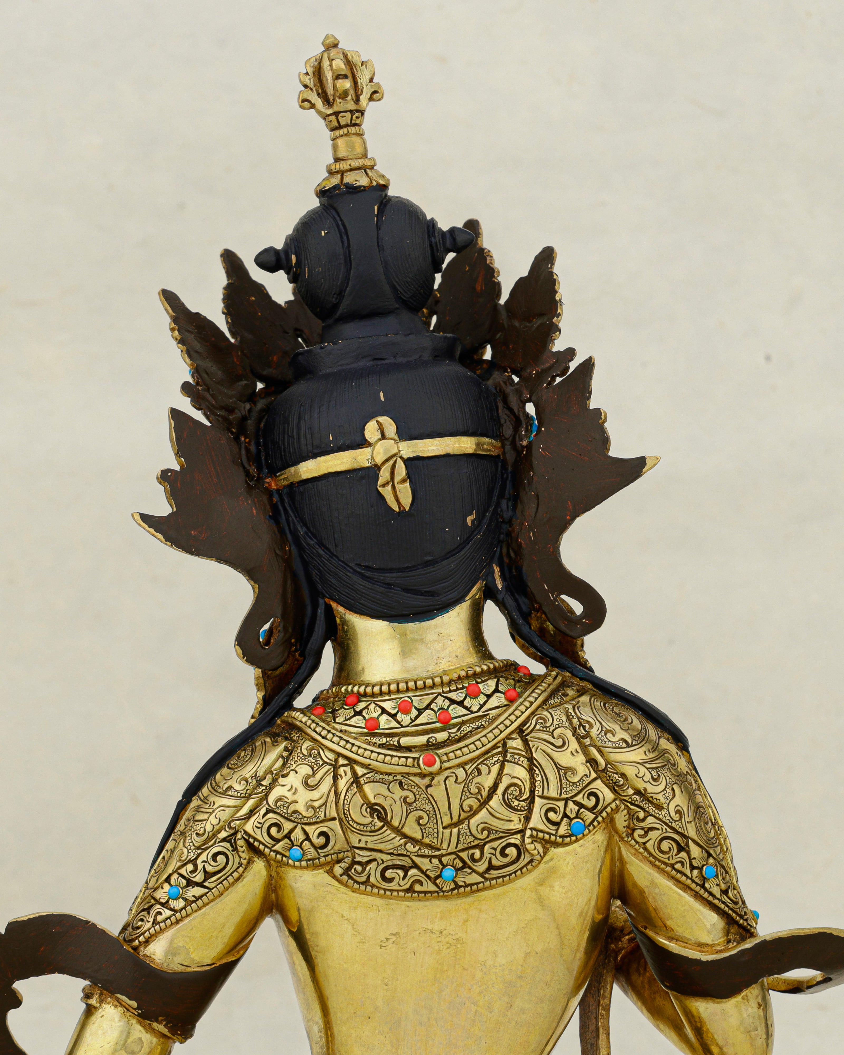 Pure as Gold, Powerful as Lightning | Nepalese 24K Vajrasattva Statue That Purifies All