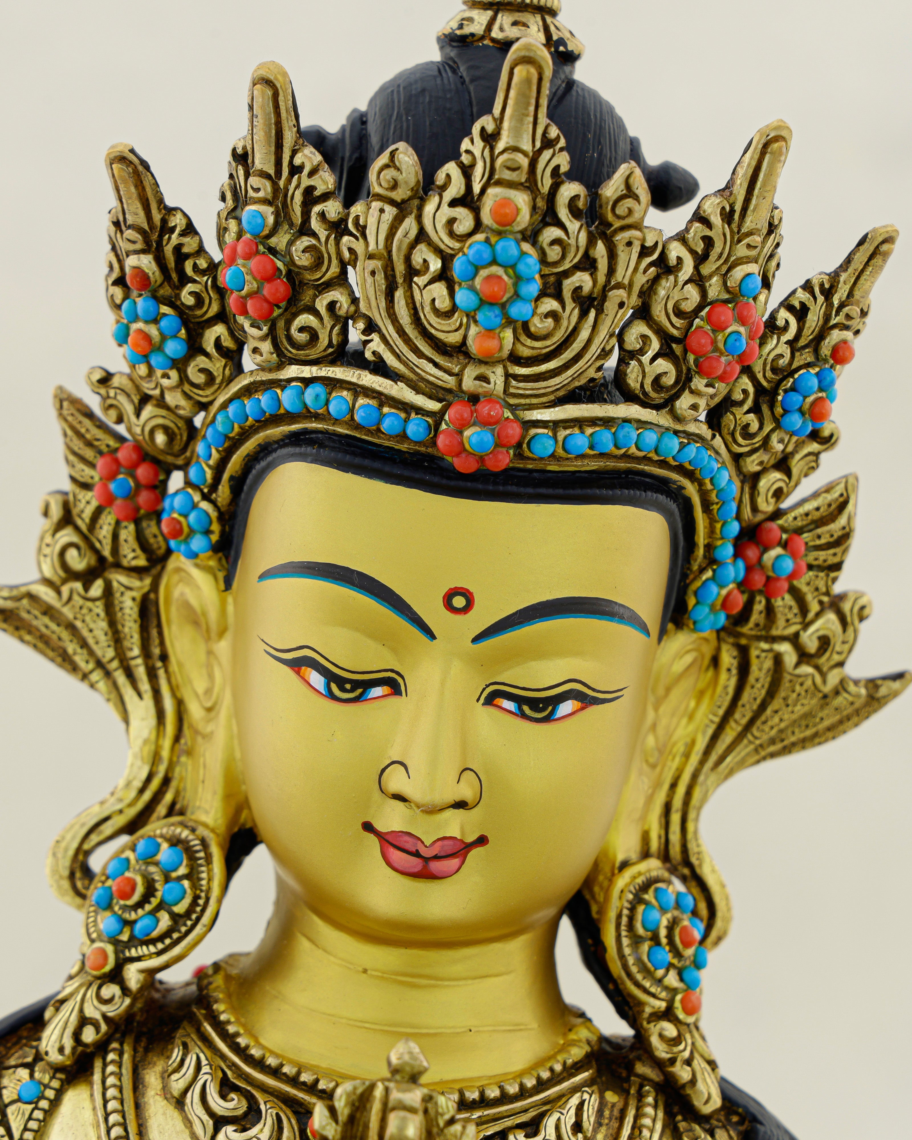 Pure as Gold, Powerful as Lightning | Nepalese 24K Vajrasattva Statue That Purifies All