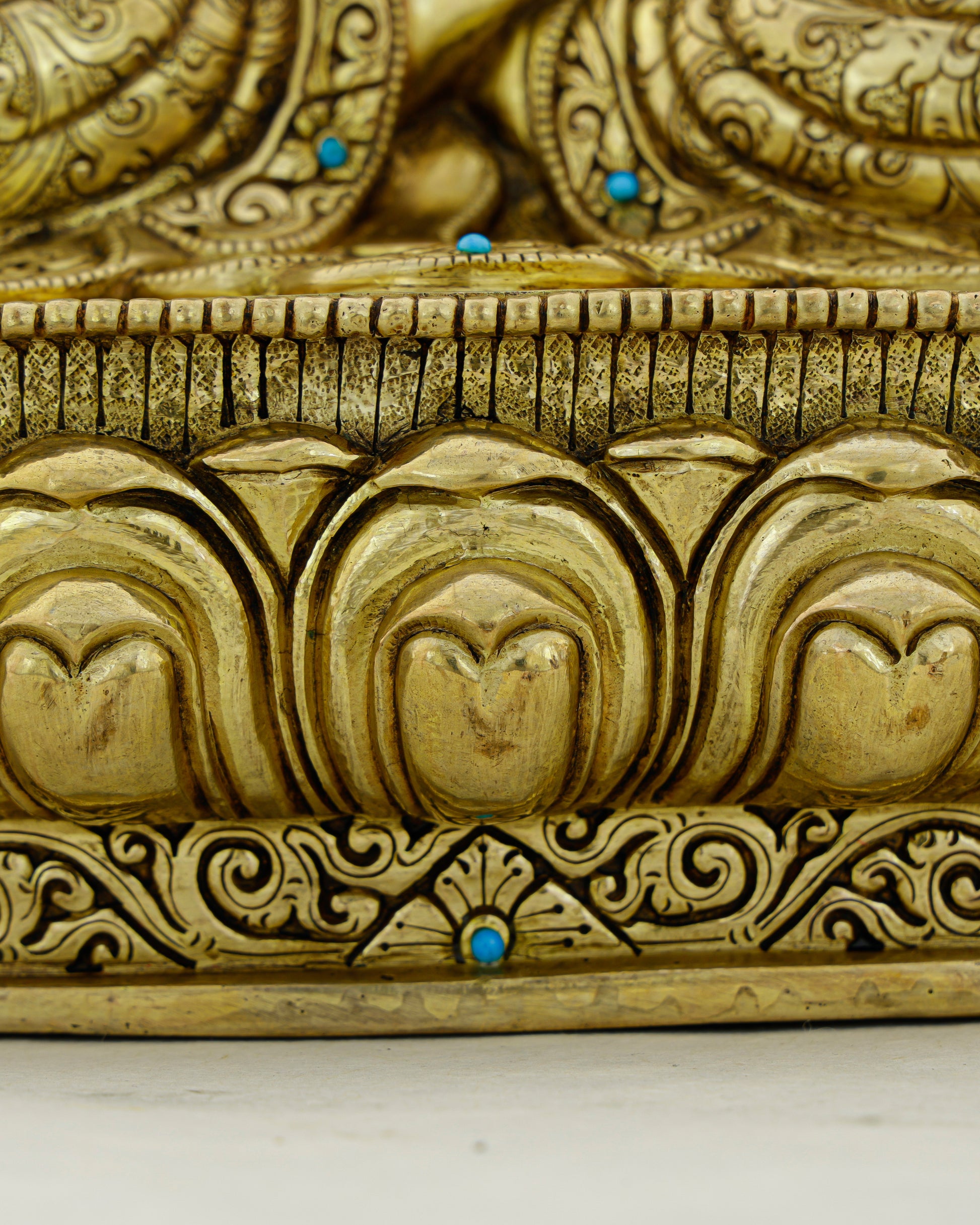 Pure as Gold, Powerful as Lightning | Nepalese 24K Vajrasattva Statue That Purifies All - Authentic Handcrafted Statue