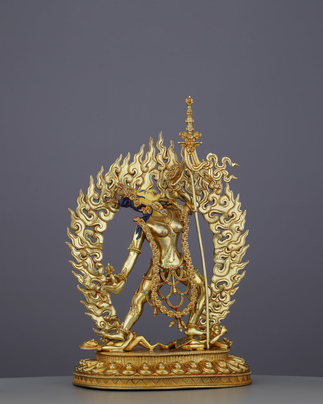 Divine Feminine Power Unveiled | Vajrayogini Statue - Handcrafted Buddhist Statue - Authentic Sacred Art