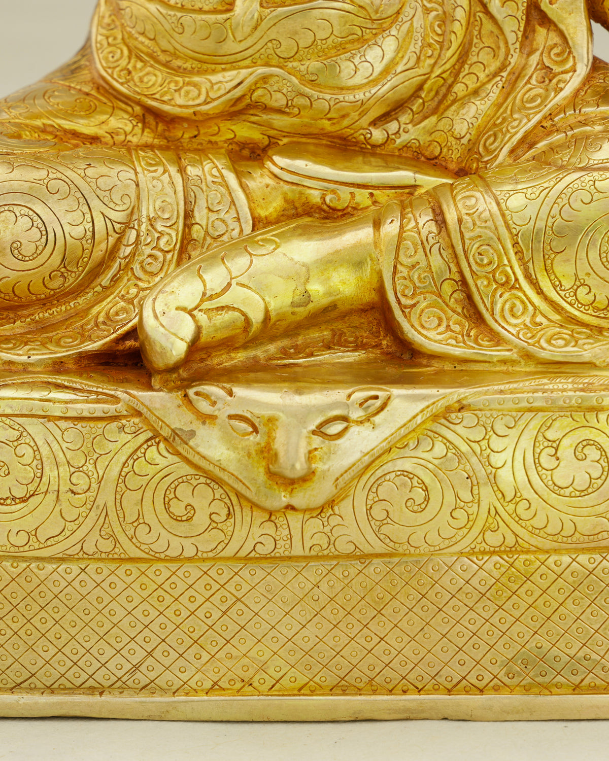 Dudjom Lingpa Statue | Golden Treasure Revealer of the Himalayas - Authentic Handcrafted Statue