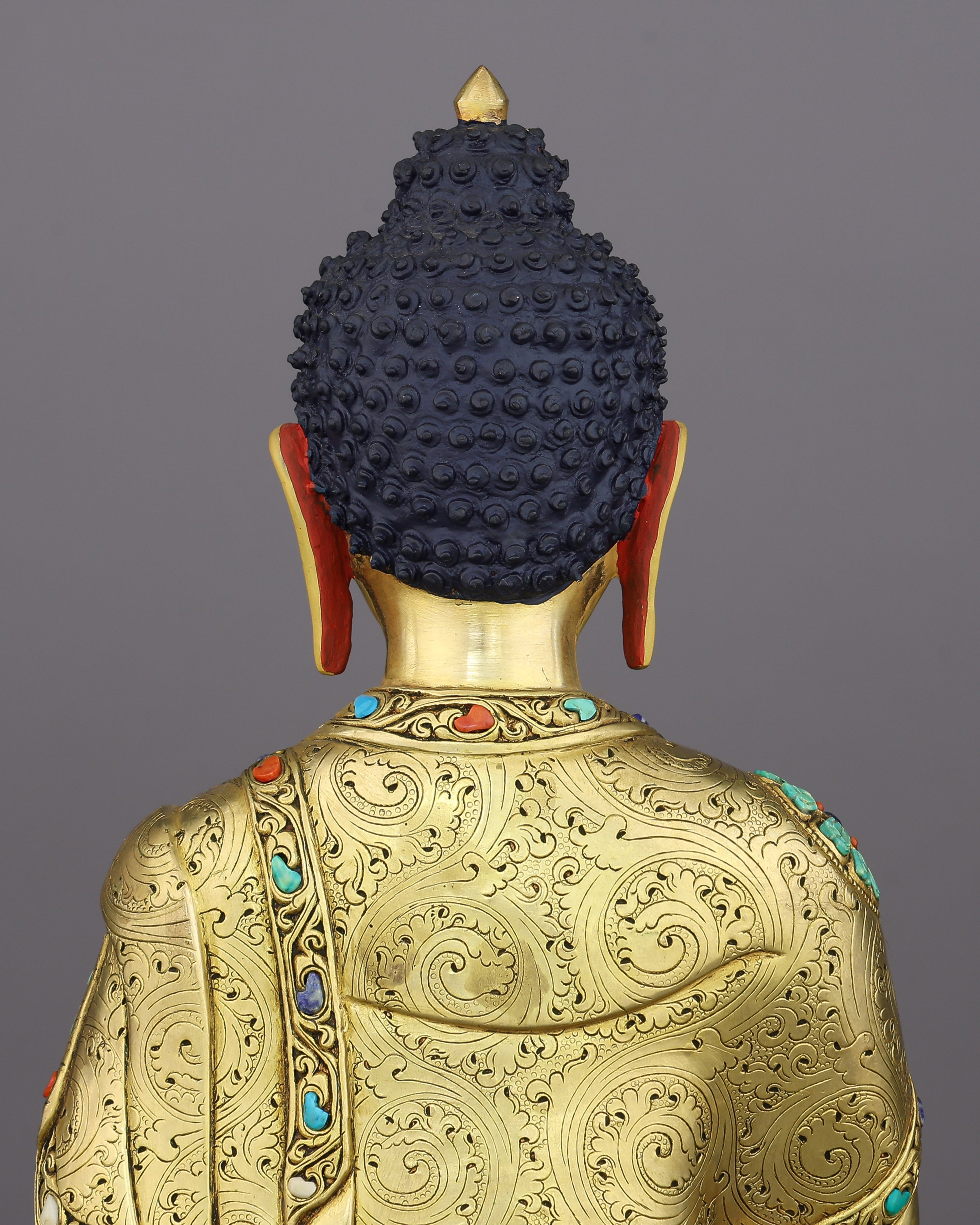 Amitabha Buddha Statue | A Timeless Gilded Masterpiece From the Heart of Nepal