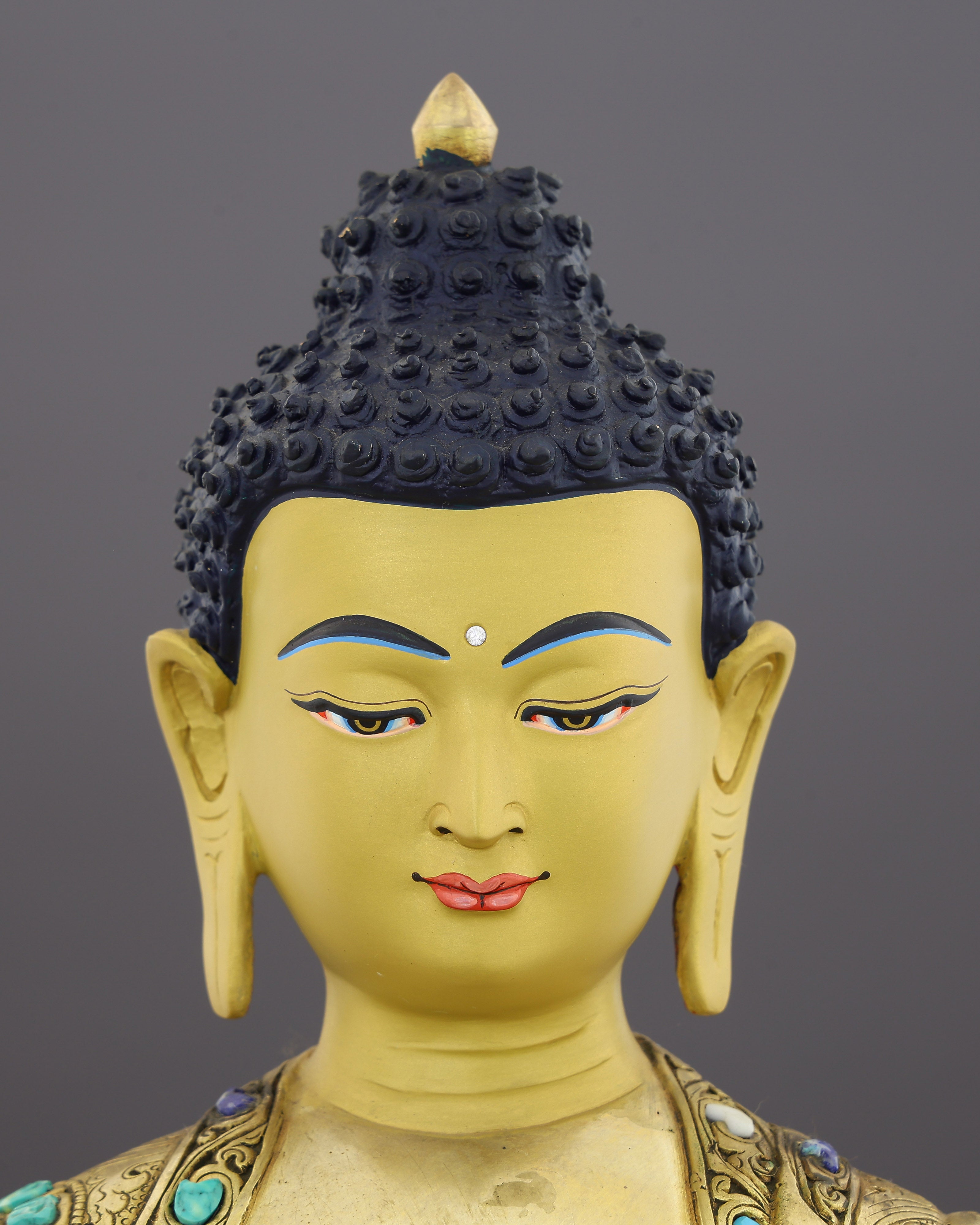 Amitabha Buddha Statue | A Timeless Gilded Masterpiece From the Heart of Nepal