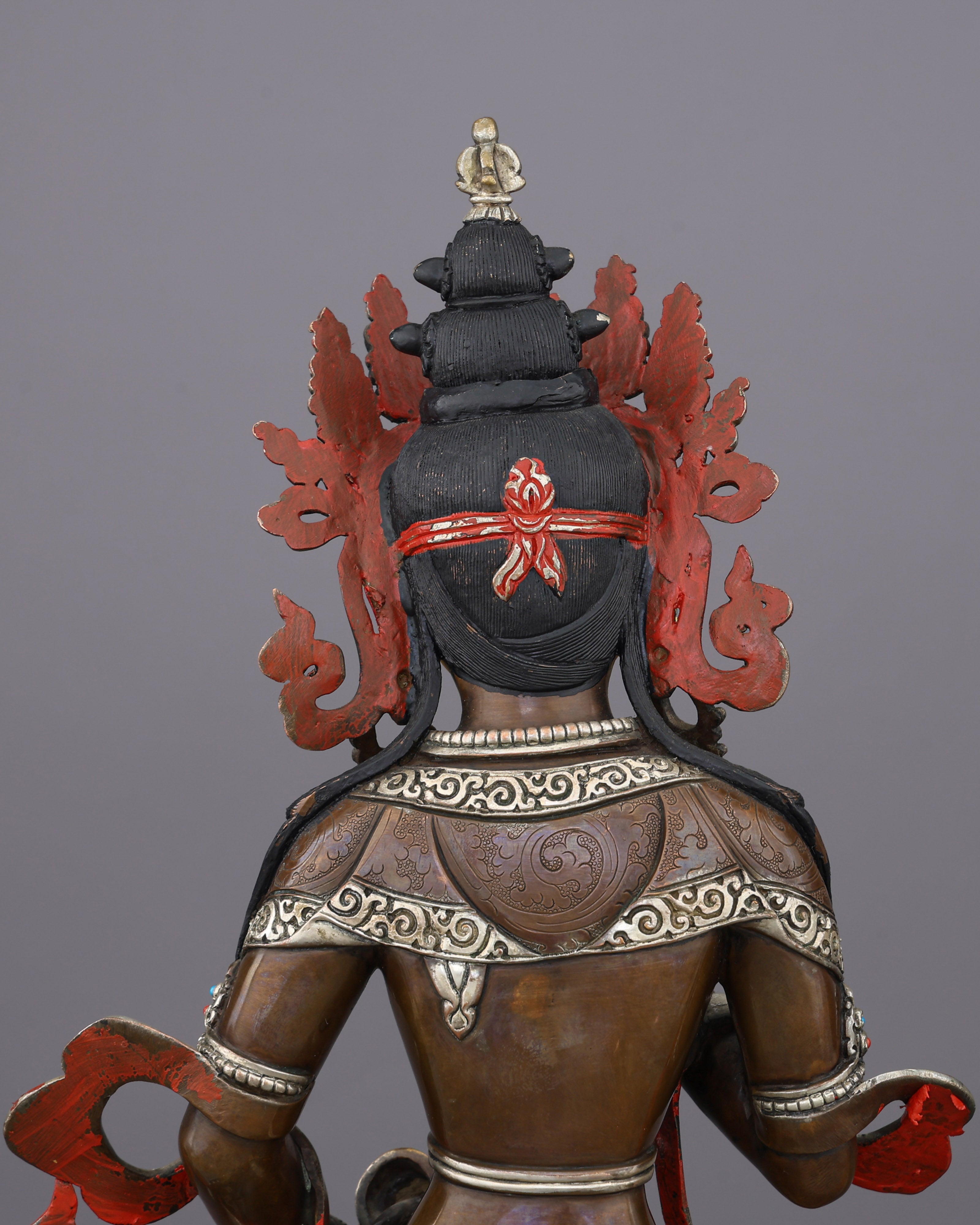 Vajrasattva Statue | The Diamond-Pure Guardian of Purification, Handcrafted in Nepal