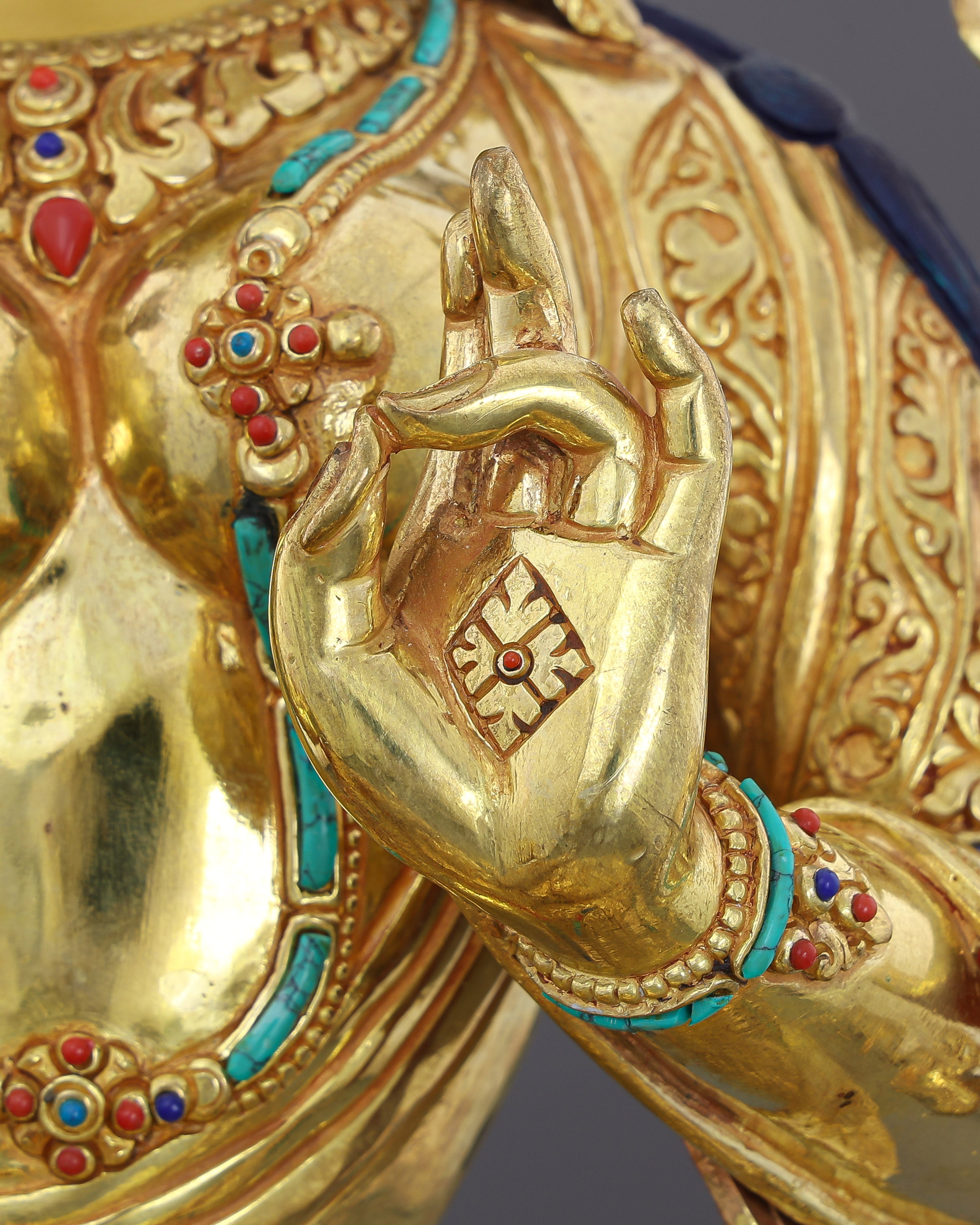 Green Tara Statue | The Golden Mother of Swift Compassion, Handcrafted in Nepal