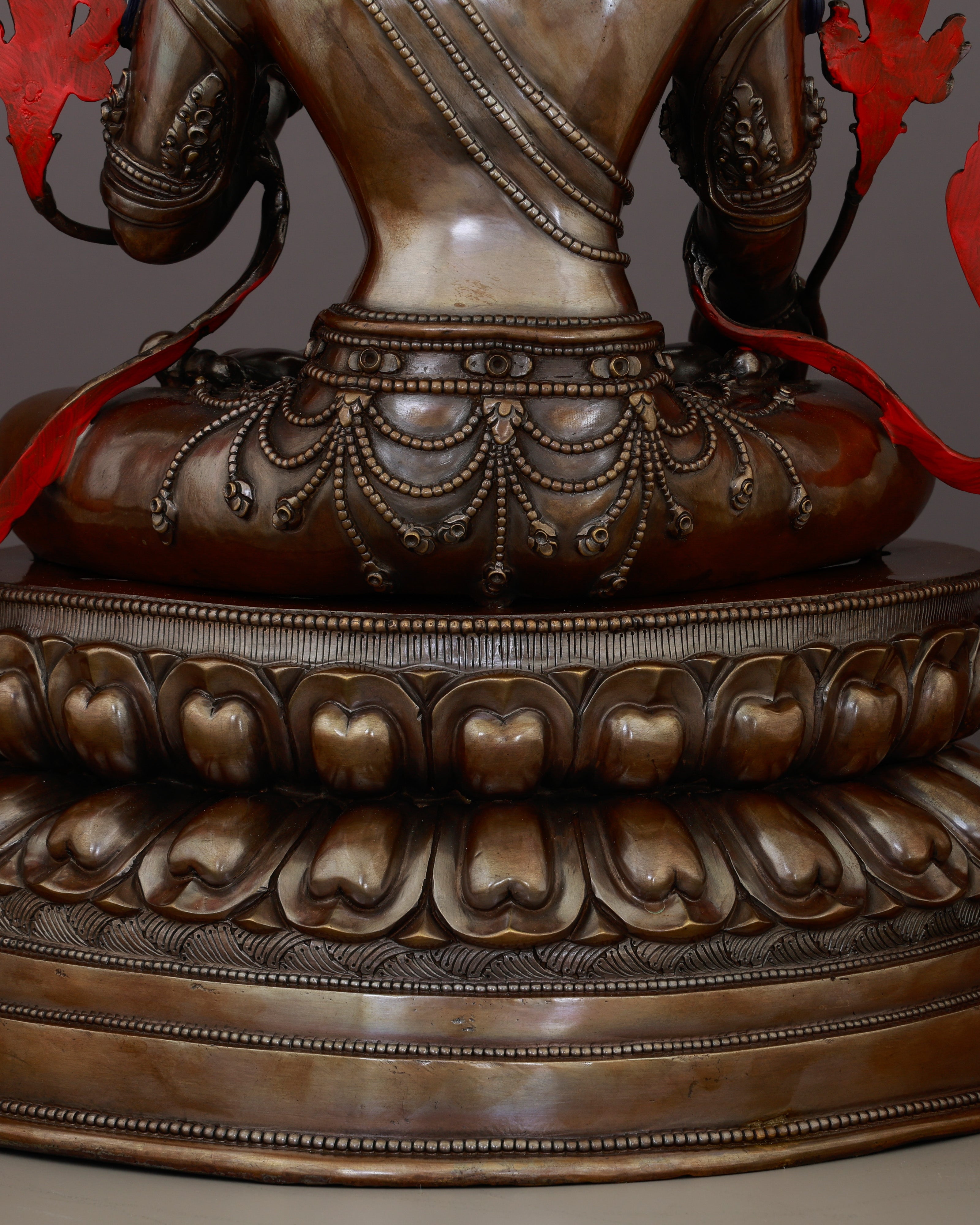 Stillness That Heals | Handcrafted Oxidized White Tara