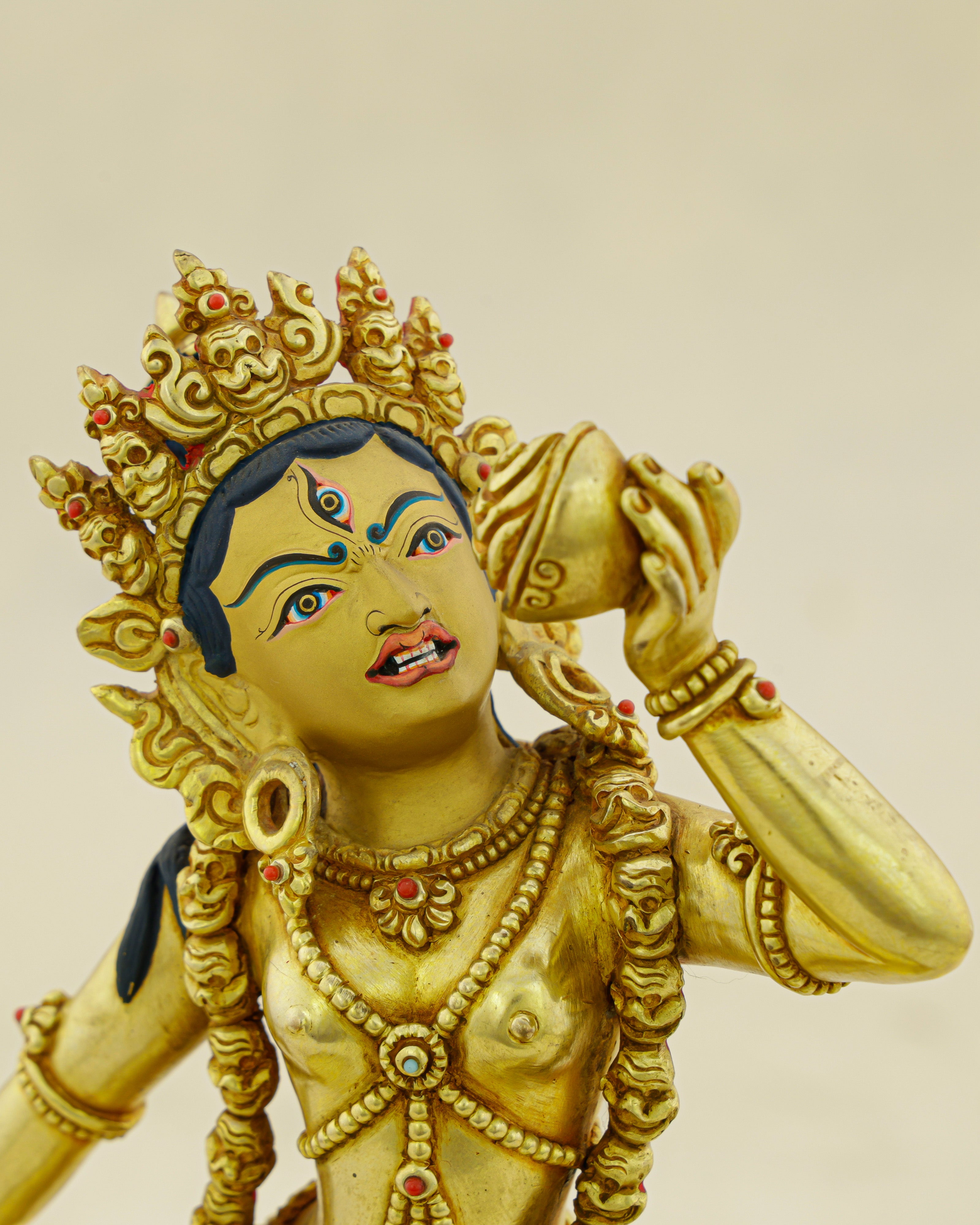 She Dances at the Edge of Liberation | The Gilded Vajrayogini of Nepal