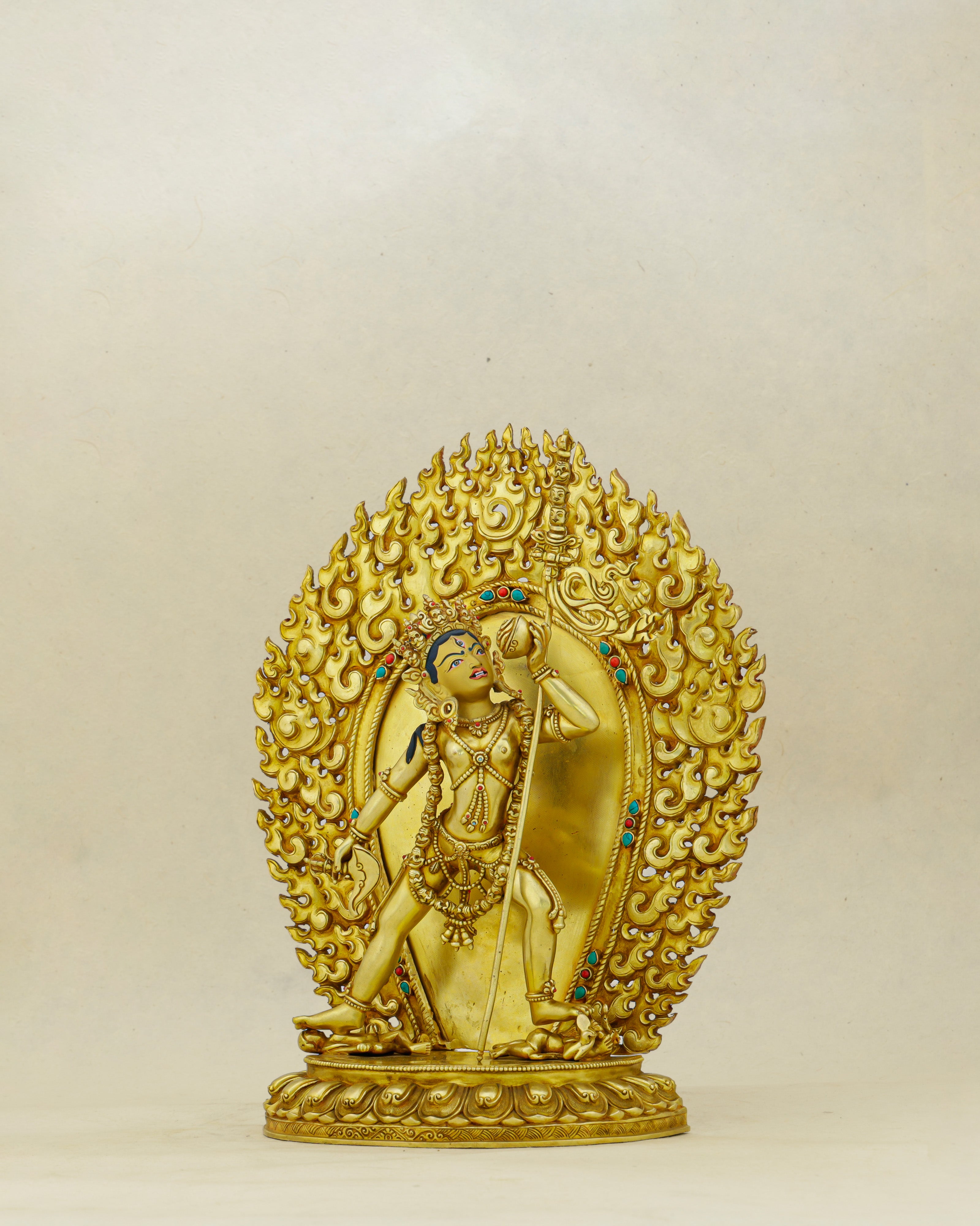 She Dances at the Edge of Liberation | The Gilded Vajrayogini of Nepal