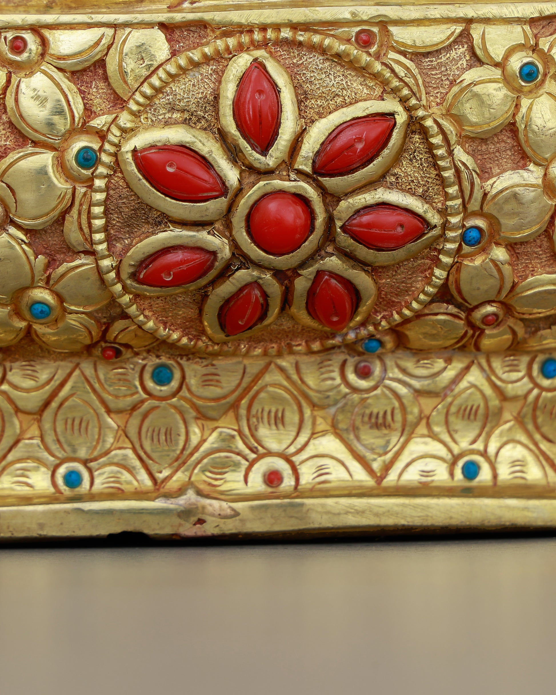 She Acts Before You Call | 24K Gold Gilded Green Tara from Nepal - Authentic Handcrafted Statue