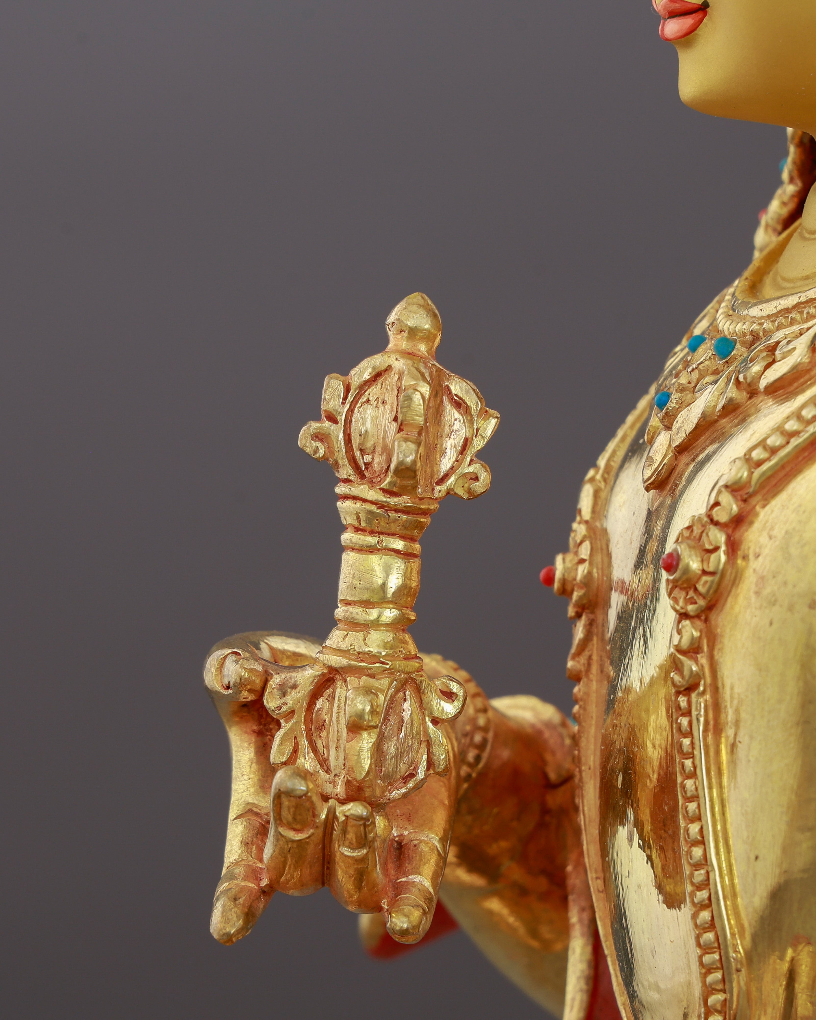 Pure Beyond Measure | 24K Gold Gilded Vajrasattva from Nepal