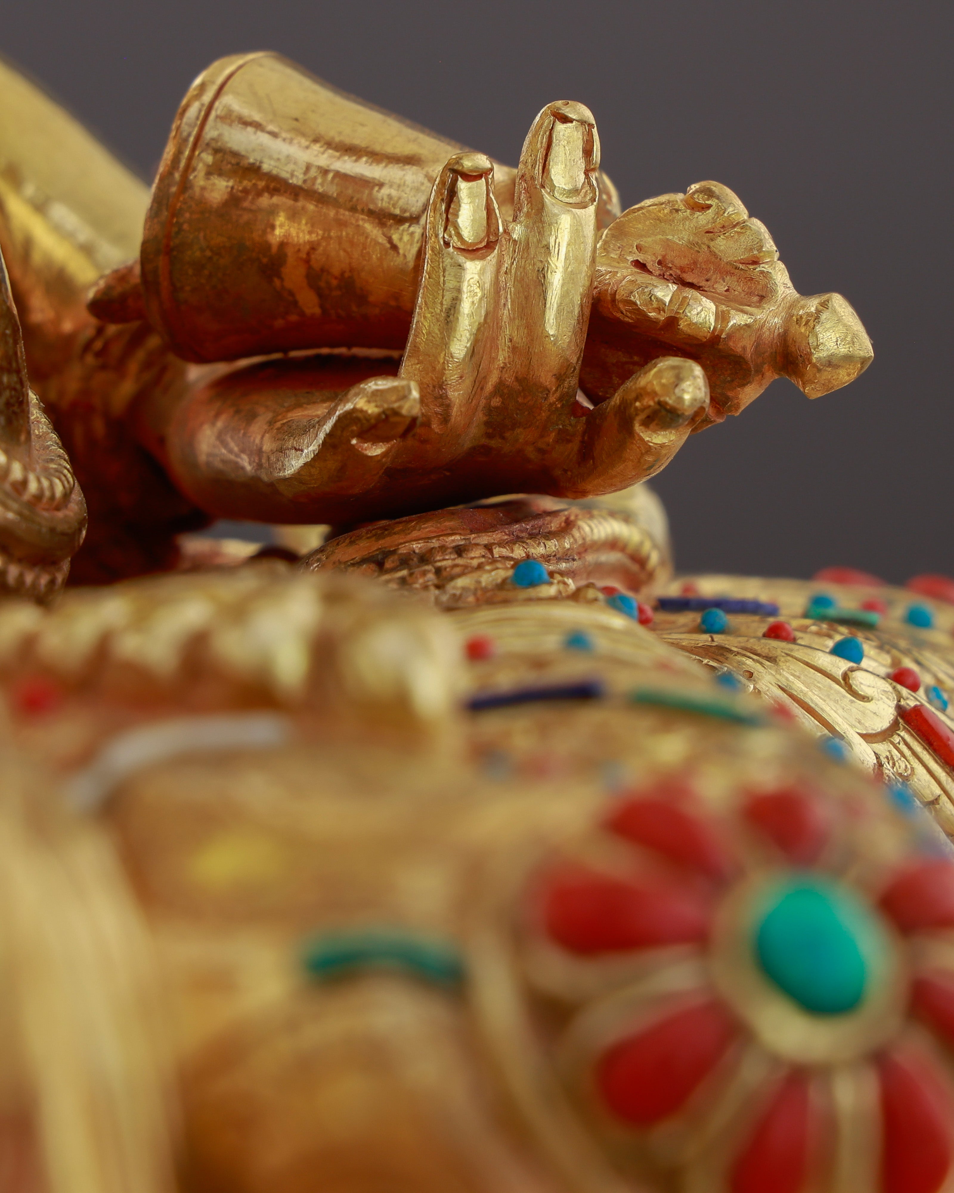 Pure Beyond Measure | 24K Gold Gilded Vajrasattva from Nepal