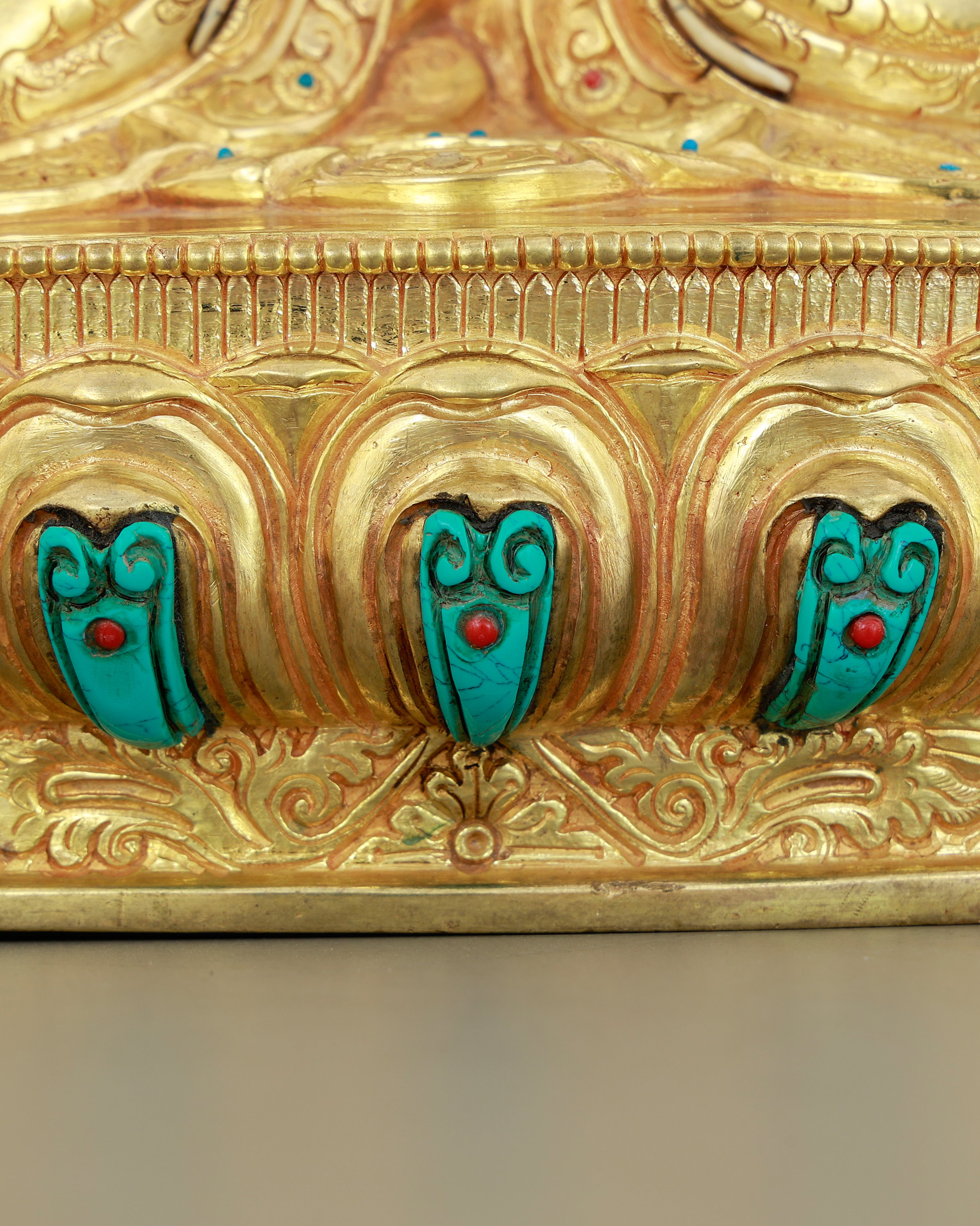 Seven Eyes That Never Sleep | 24K Gold Gilded White Tara From Nepal