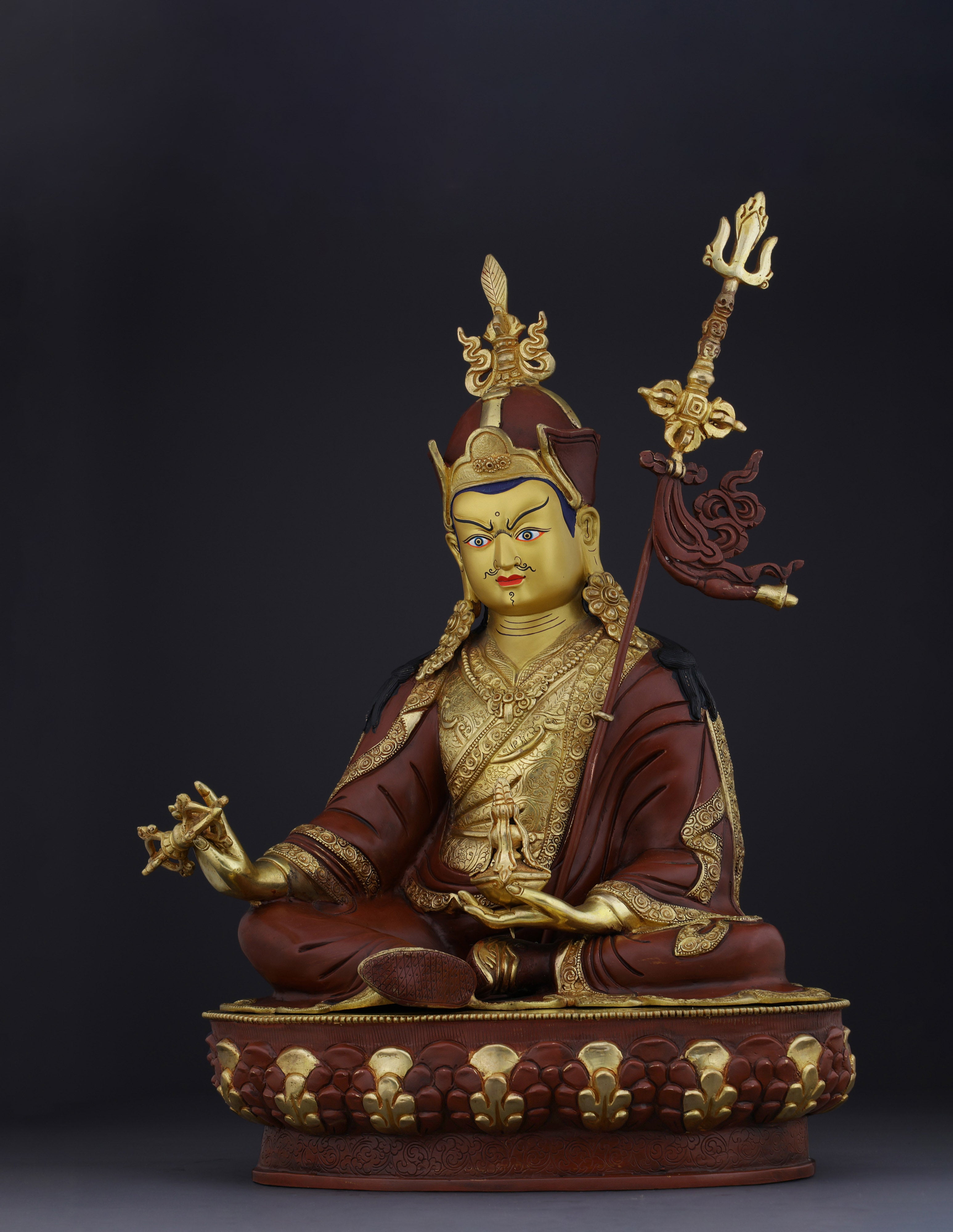 The Second Buddha | Nepalese Handmade Guru Rinpoche Statue