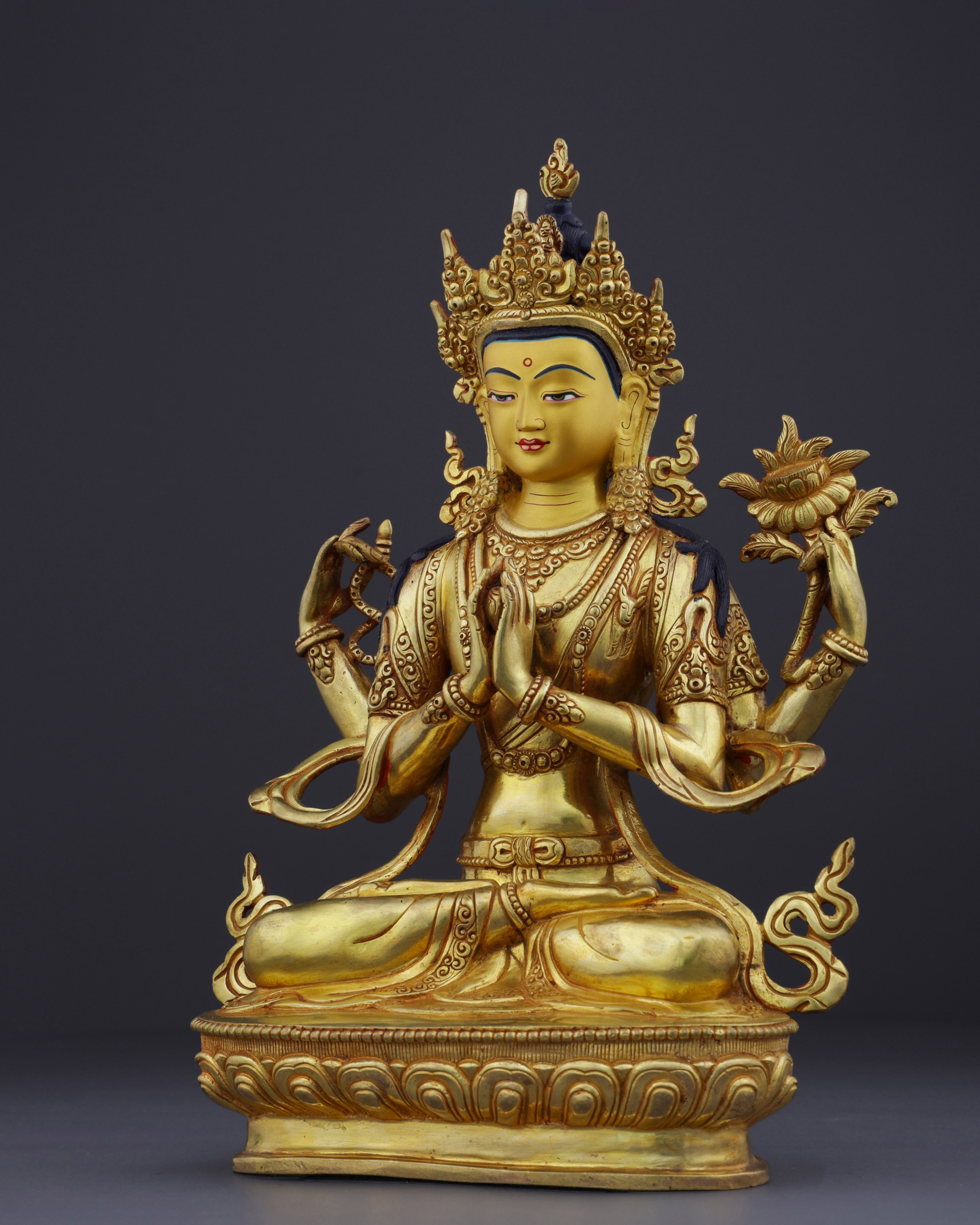 The Divine Compassion | Handcrafted Chengresi Avalokiteshvara