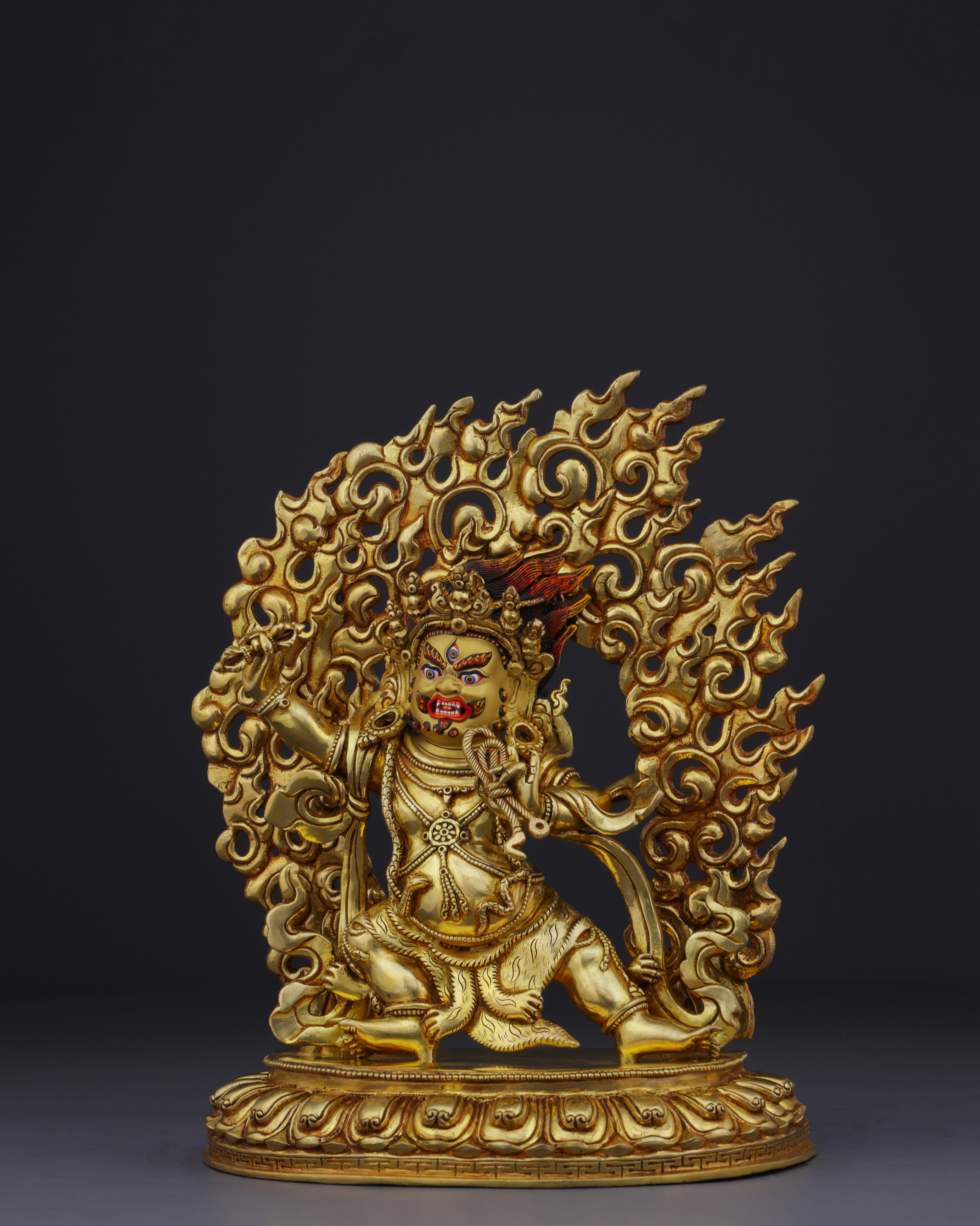 The Divine Guardian | Nepalese Handmade Vajrapani Statue