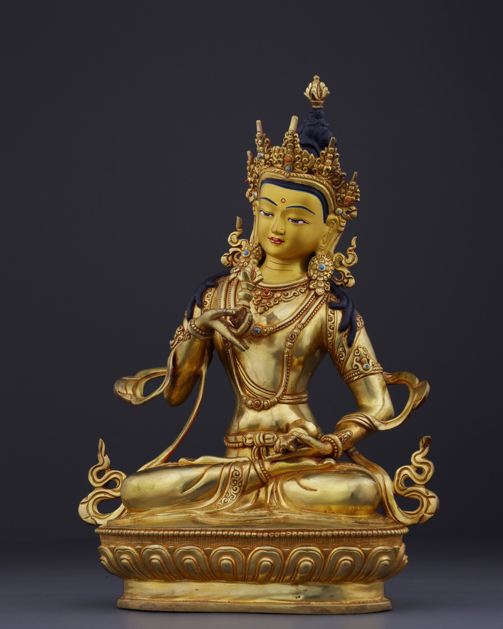 The Diamond Being | Handcrafted Vajrasattva - Authentic Handcrafted Statue