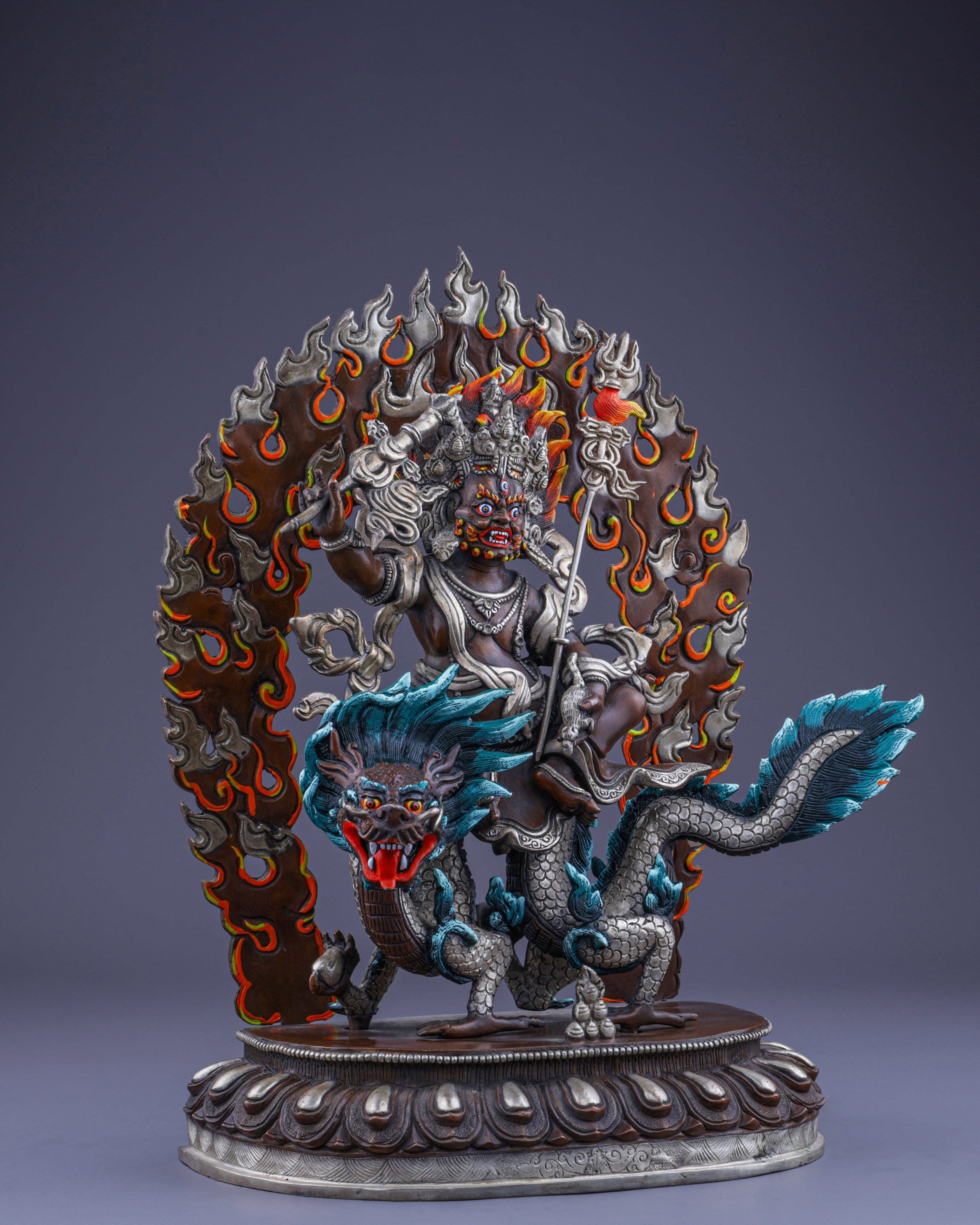 Sacred White Dzambhala | Guardian of Prosperity and Wisdom