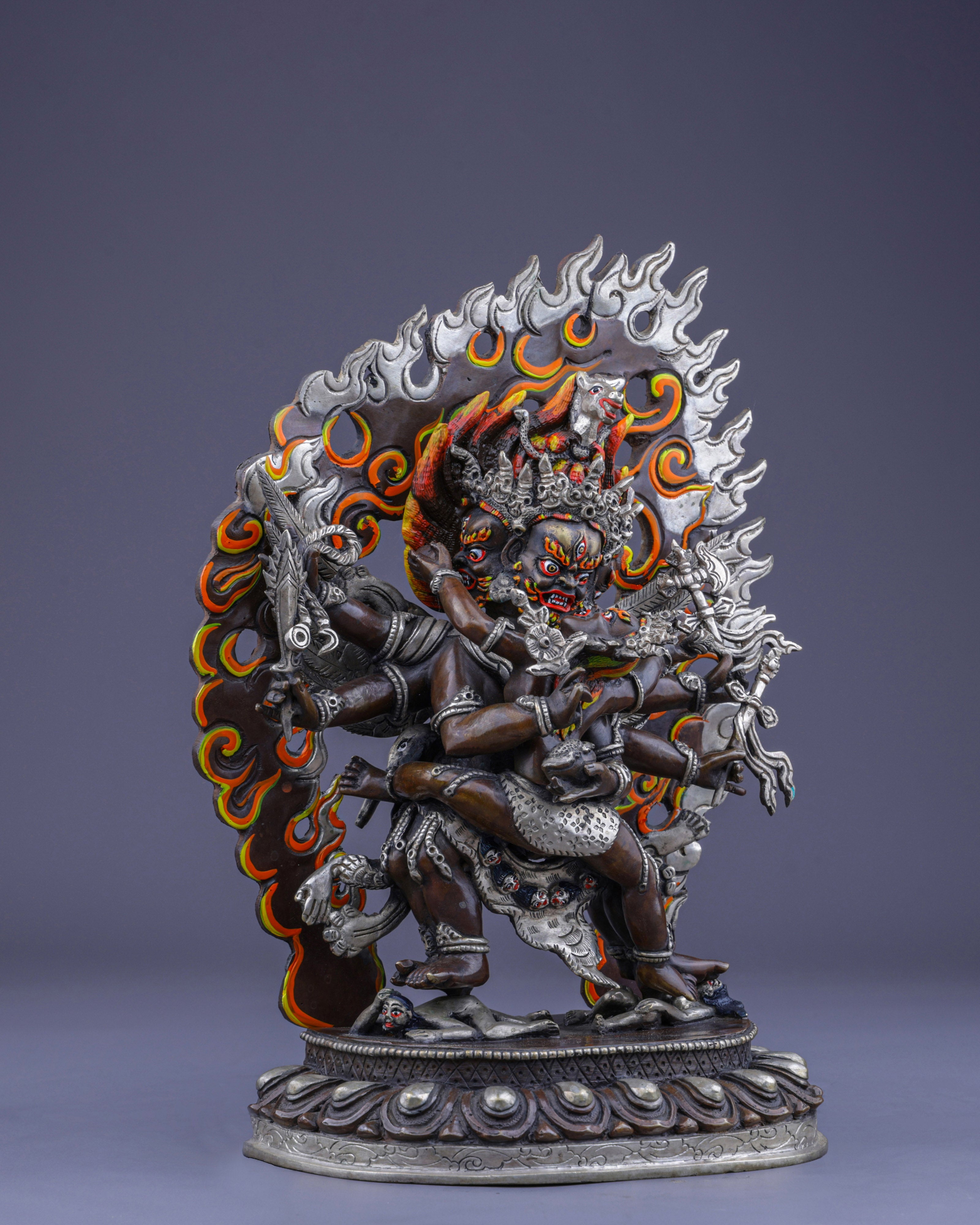 Sacred Hayagriva with Consort | Divine Union of Compassion and Wisdom