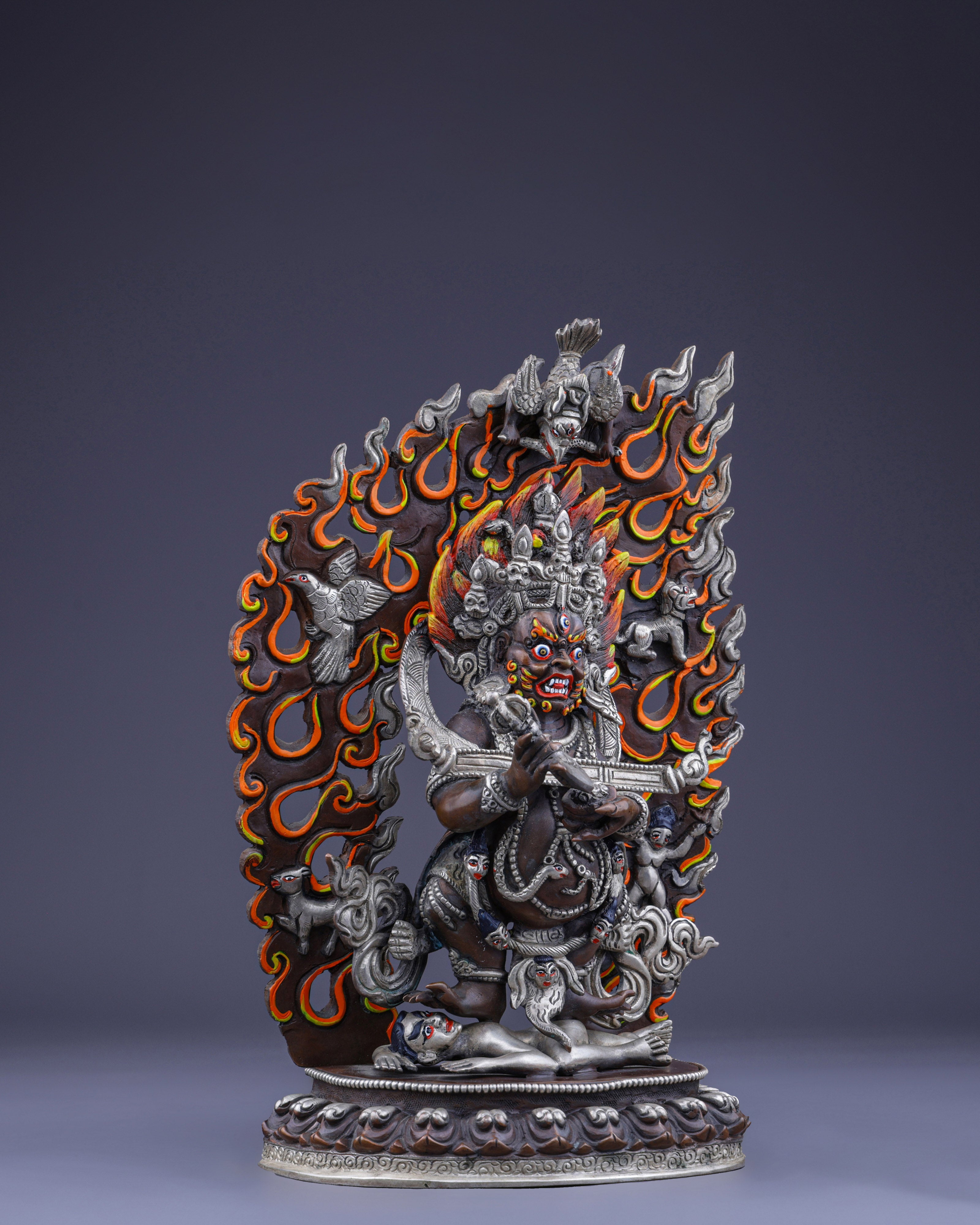 Majestic Sakya Mahakala | Supreme Protector of Ancient Wisdom