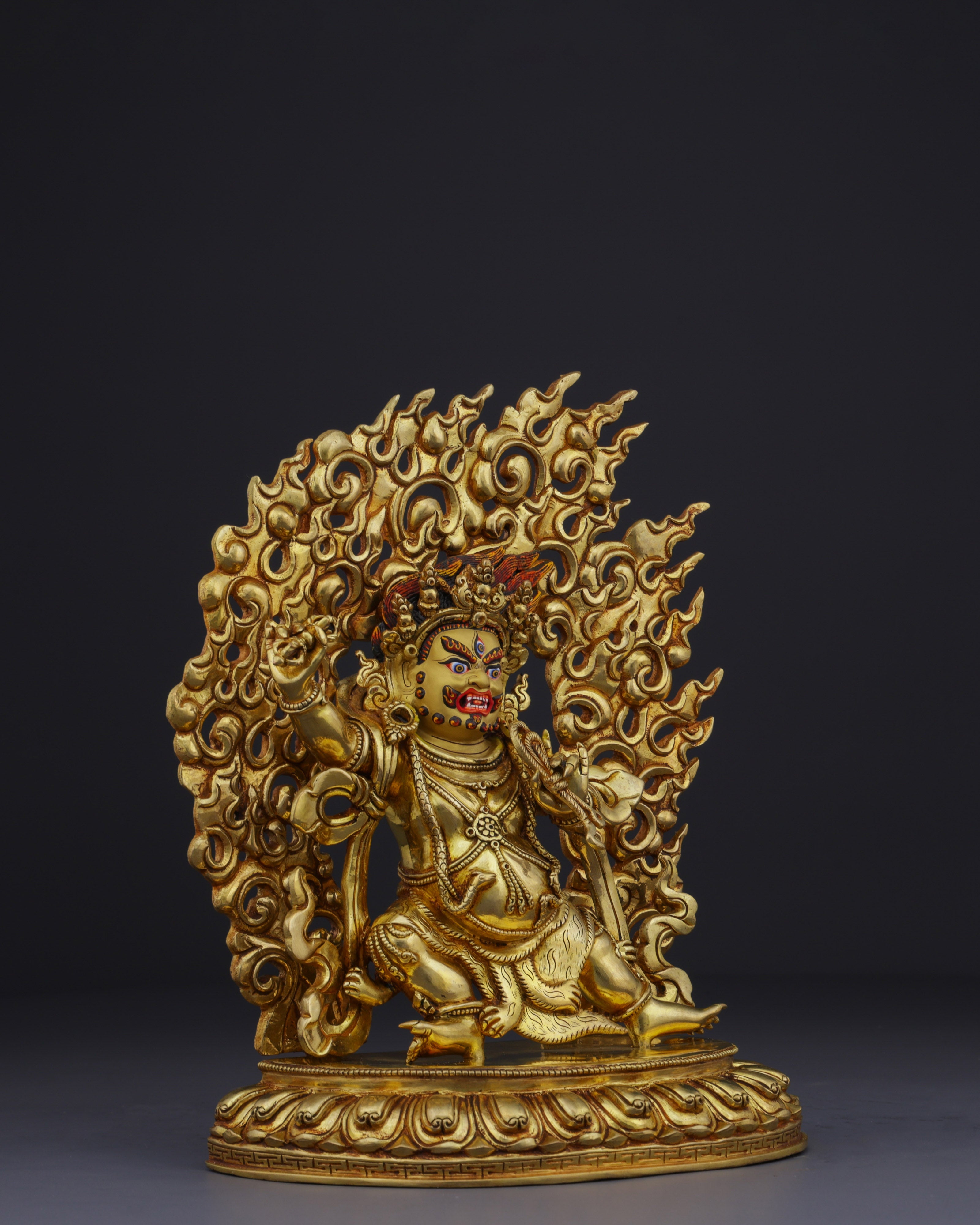 The Divine Guardian | Nepalese Handmade Vajrapani Statue