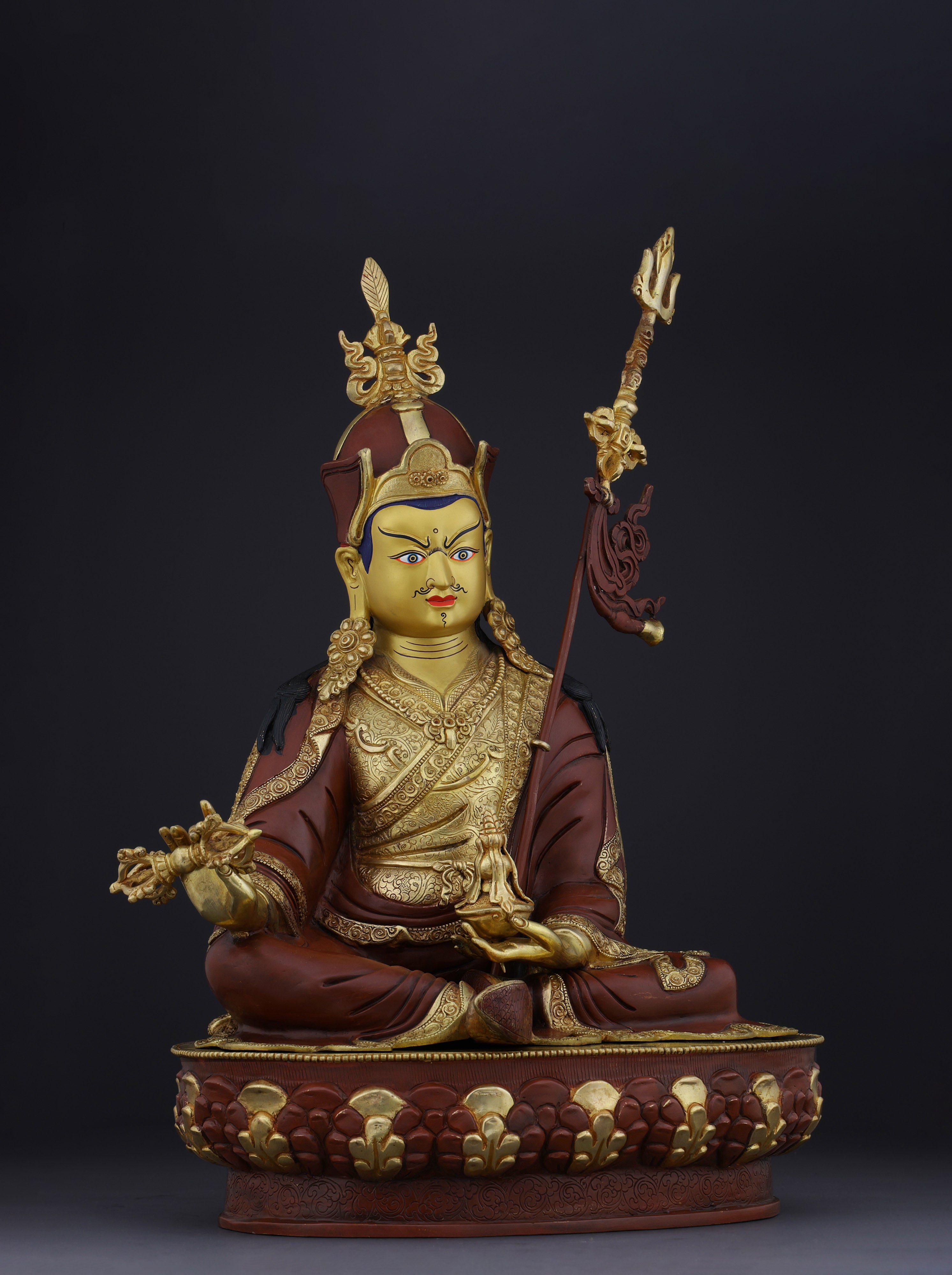 The Second Buddha | Nepalese Handmade Guru Rinpoche Statue