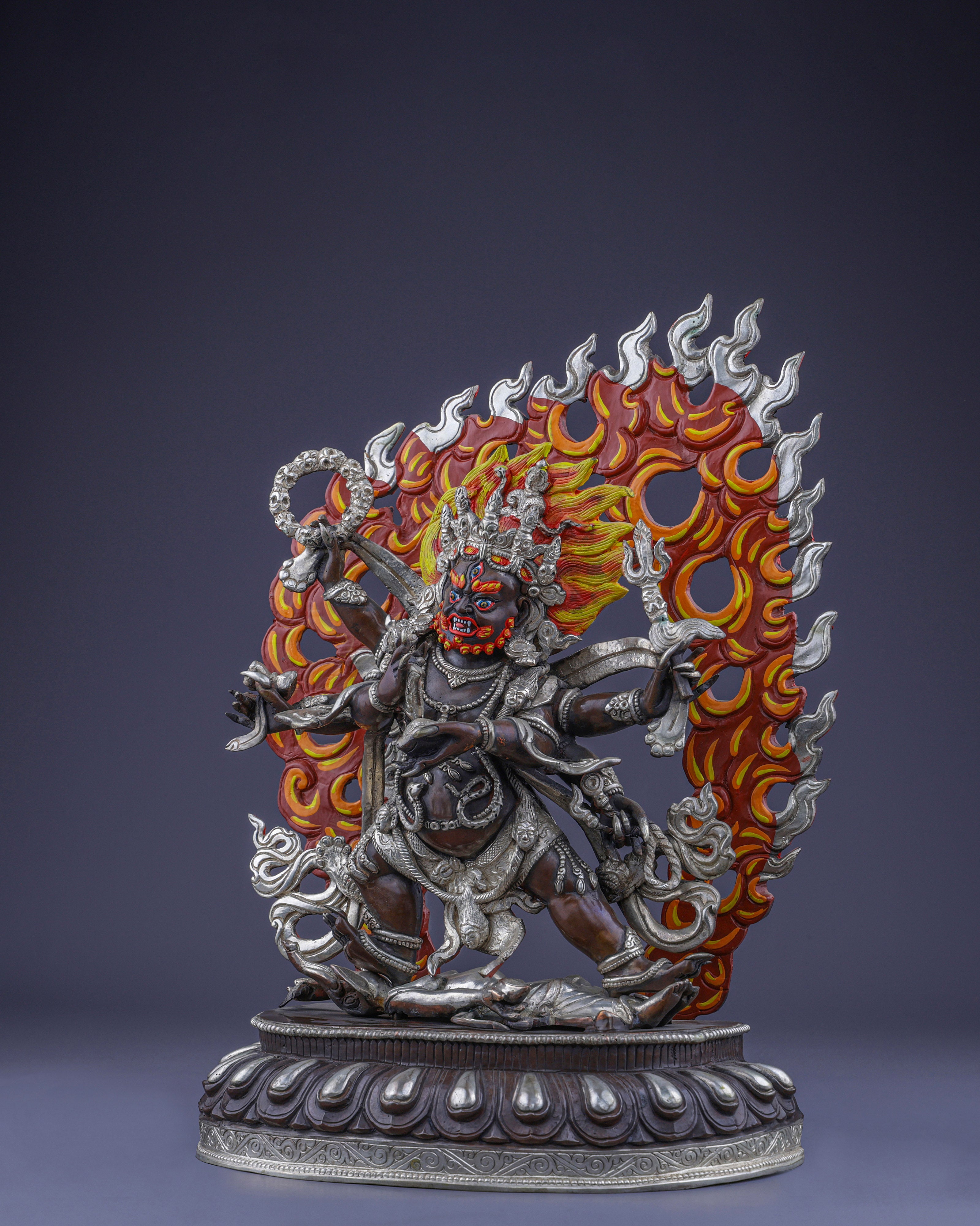 Six-Armed Mahakala | The Fierce Protector of Sacred Dharma